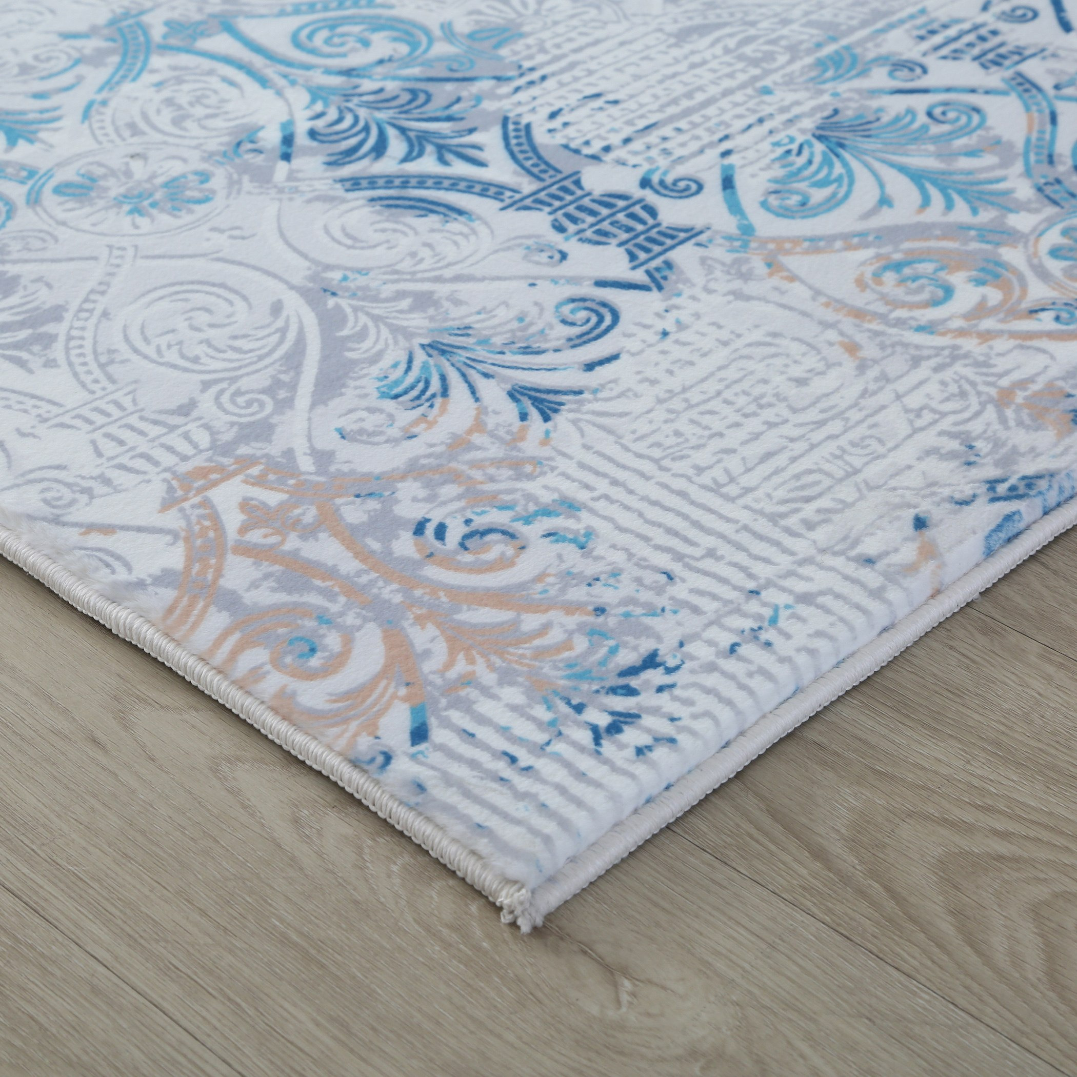 سجادة فرو مخمليّة بطبعات من بريستول أوليفيا - 120x170 سم-hbxdecorandfurnishings-floorcoverings-rugs-image-2