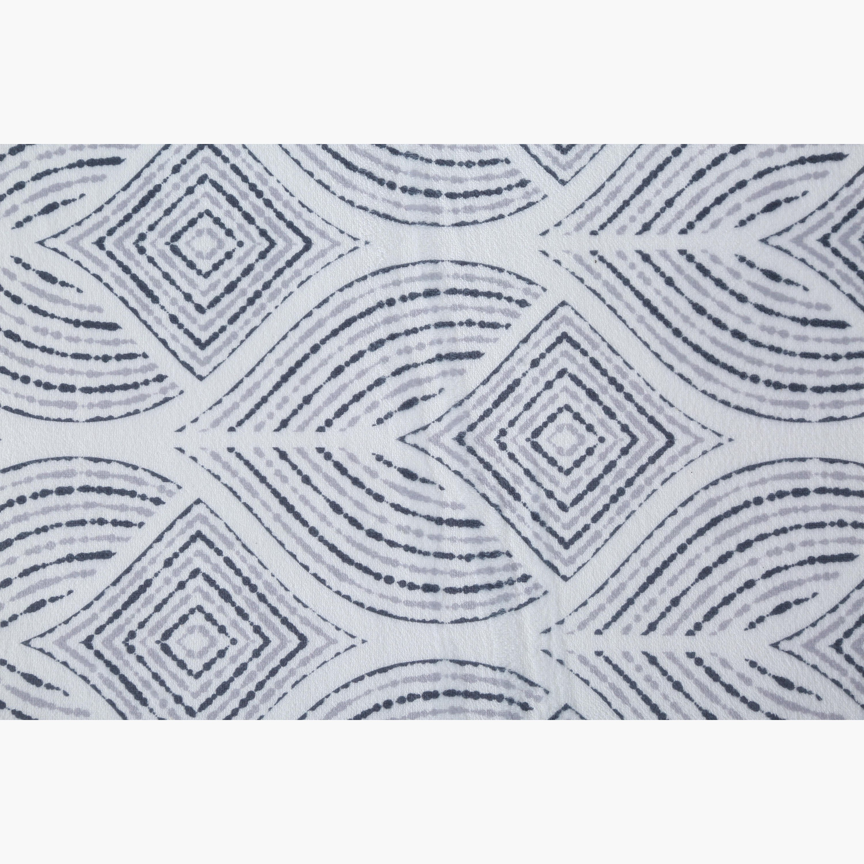 Ontario Emma Printed Flannel Rug - 150x200 cm-hbxdecorandfurnishings-floorcoverings-rugs-image-2