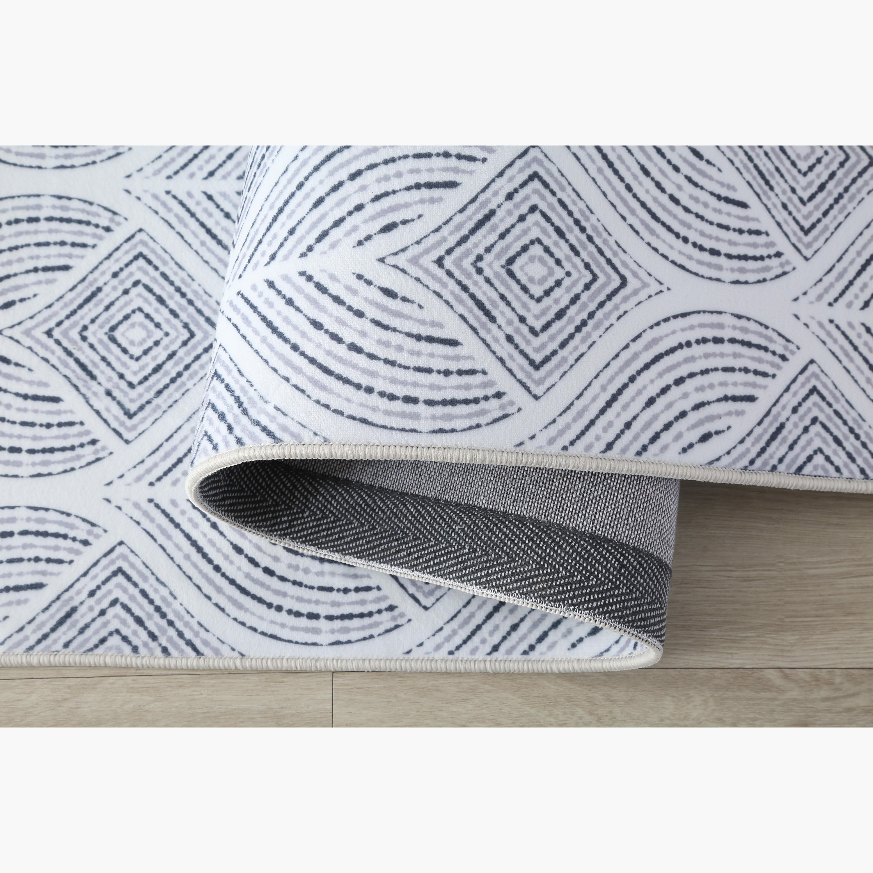 Ontario Emma Printed Flannel Rug - 150x200 cm-hbxdecorandfurnishings-floorcoverings-rugs-image-4