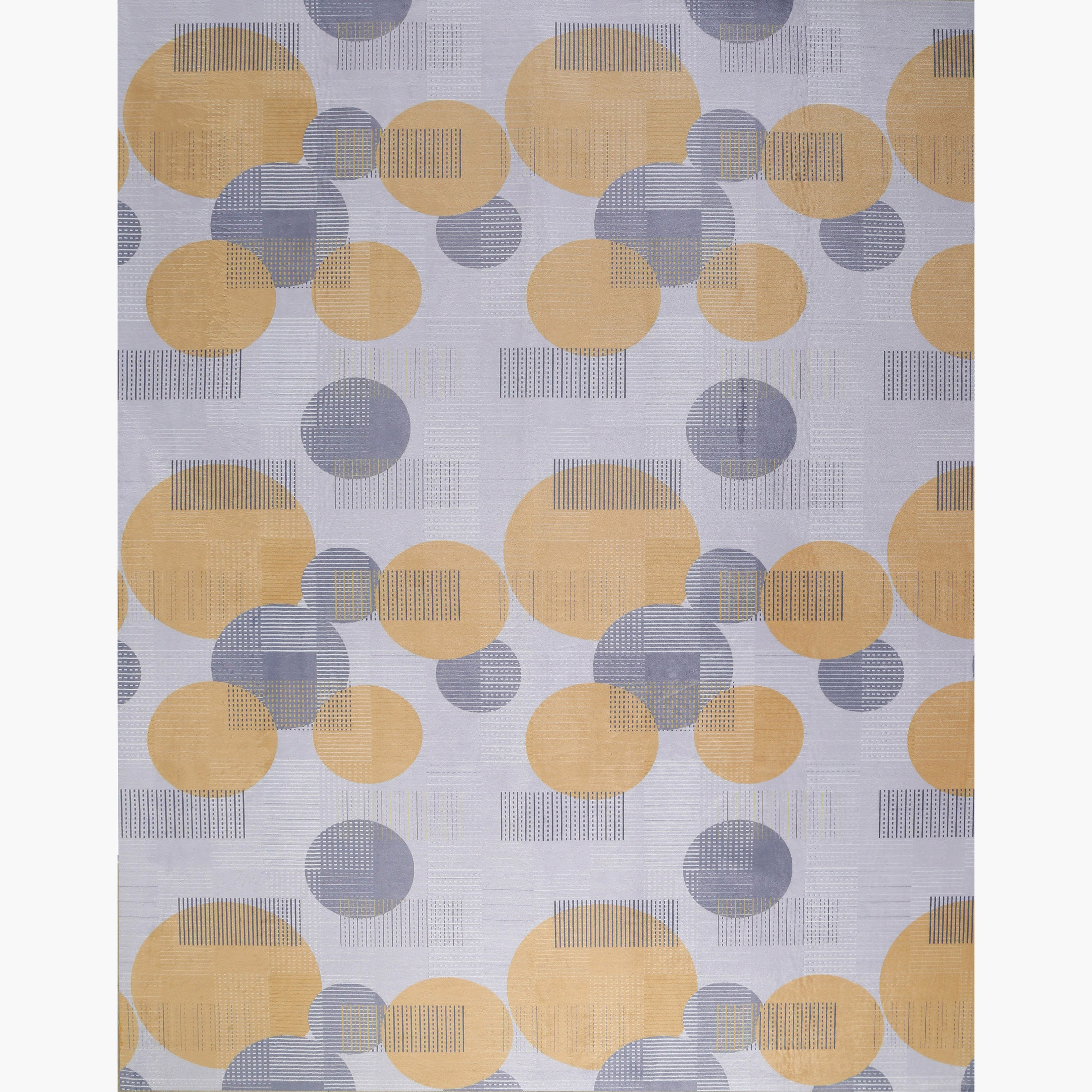Wells Charlotte Printed Flannel Rug - 150x200 cm-hbxdecorandfurnishings-floorcoverings-rugs-image-5