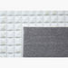Blocks Engraved Rabbit Fur Rug - 60x150 cm-Rugs-thumbnail-3