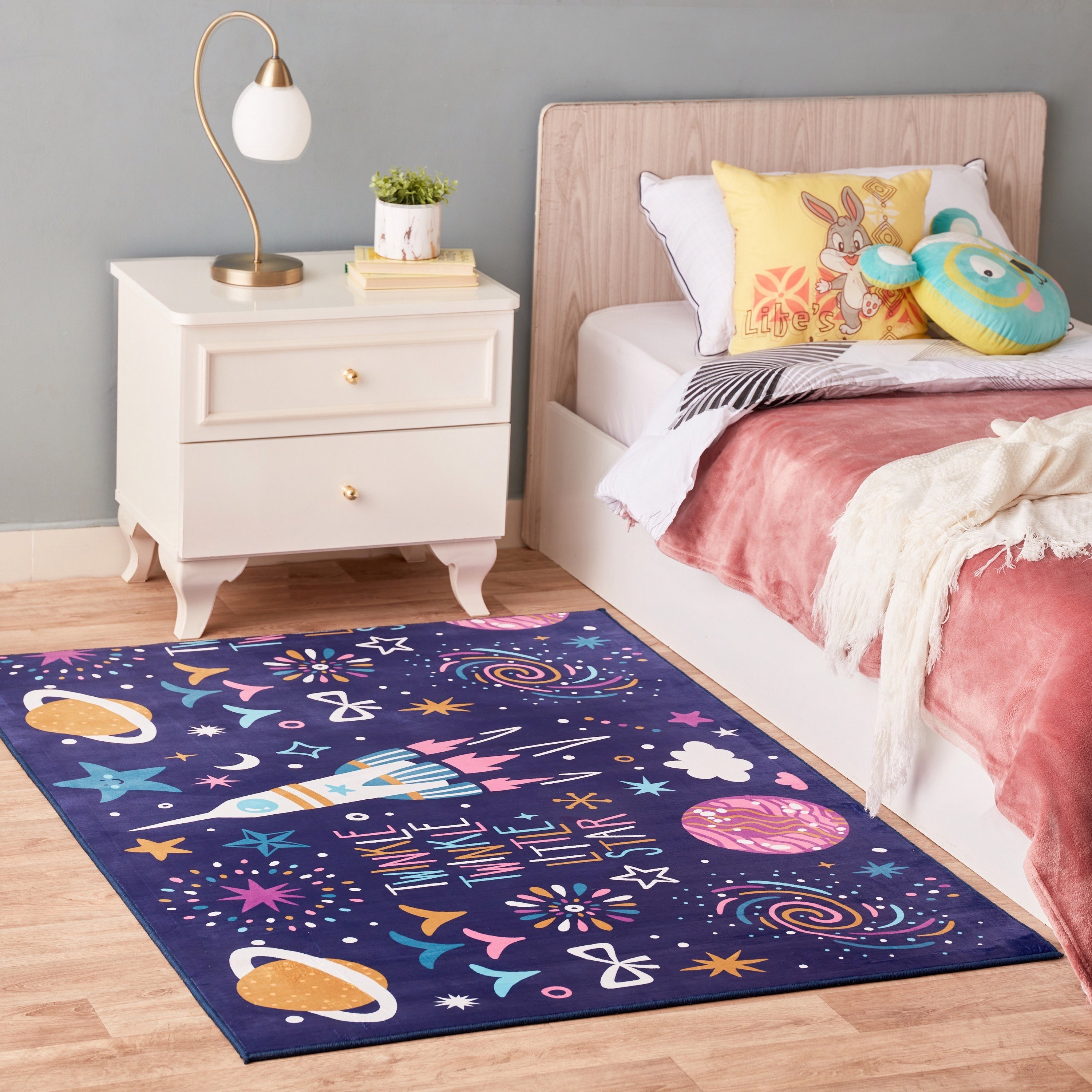 سجادة فلانيل بطبعات من بن أوشيانيا - 110x160 سم-hbxhomeware-hbxkidsandyouth-image-2