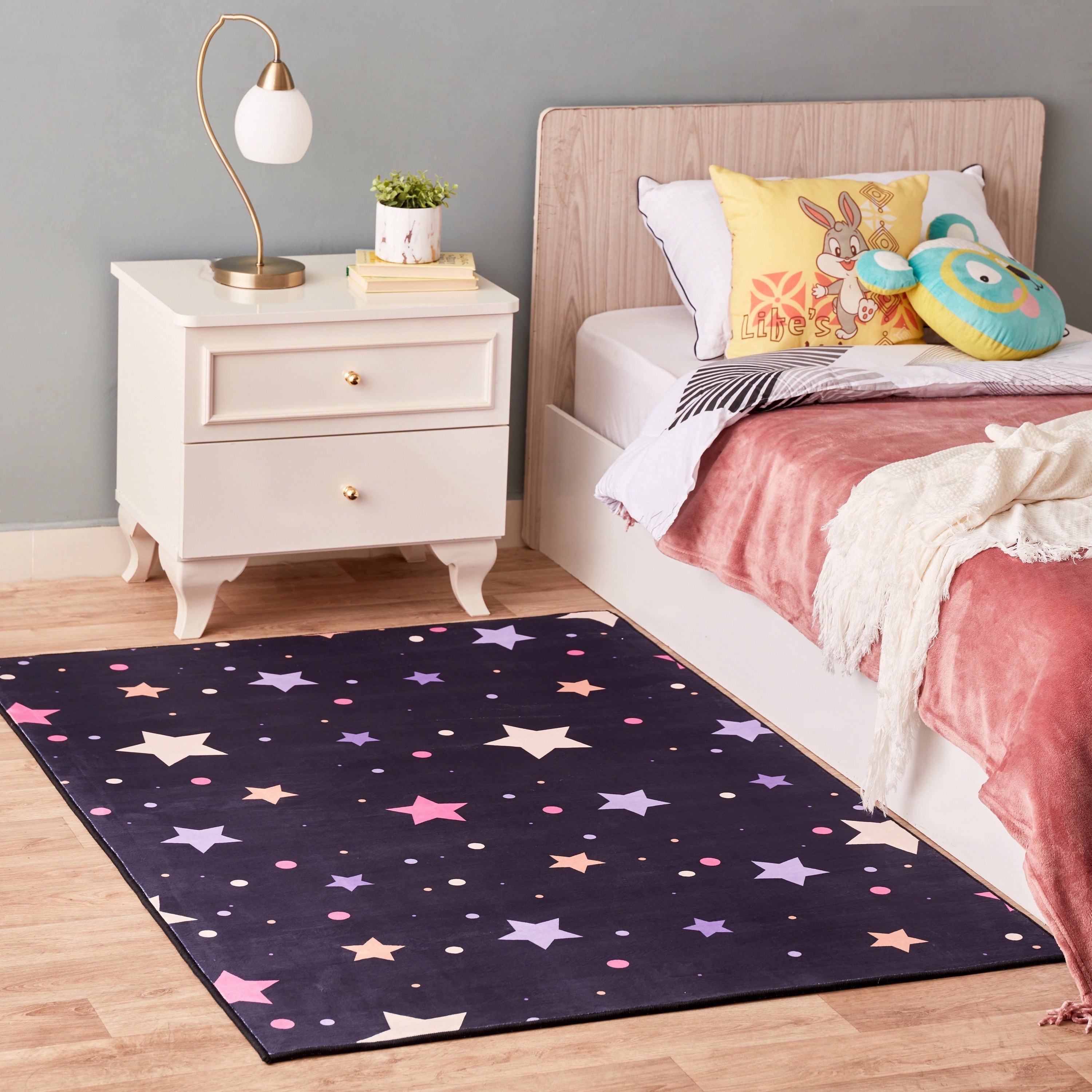 سجادة فلانيل بطبعات من بن أوشيانيا - 110x160 سم-hbxdecorandfurnishings-floorcoverings-rugs-image-2