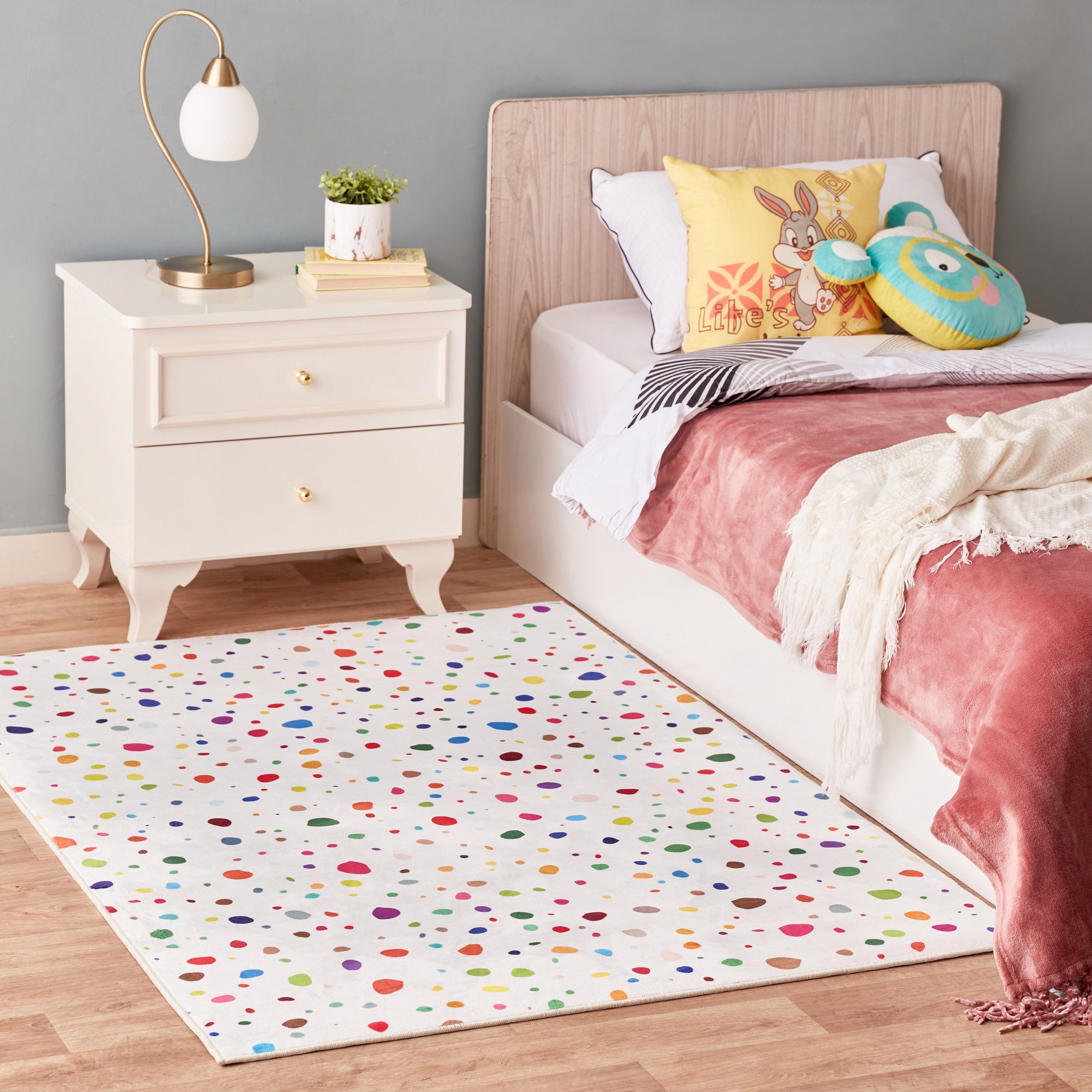 سجادة فلانيل بطبعات من بن أوشيانيا - 110x160 سم-hbxdecorandfurnishings-floorcoverings-rugs-image-2
