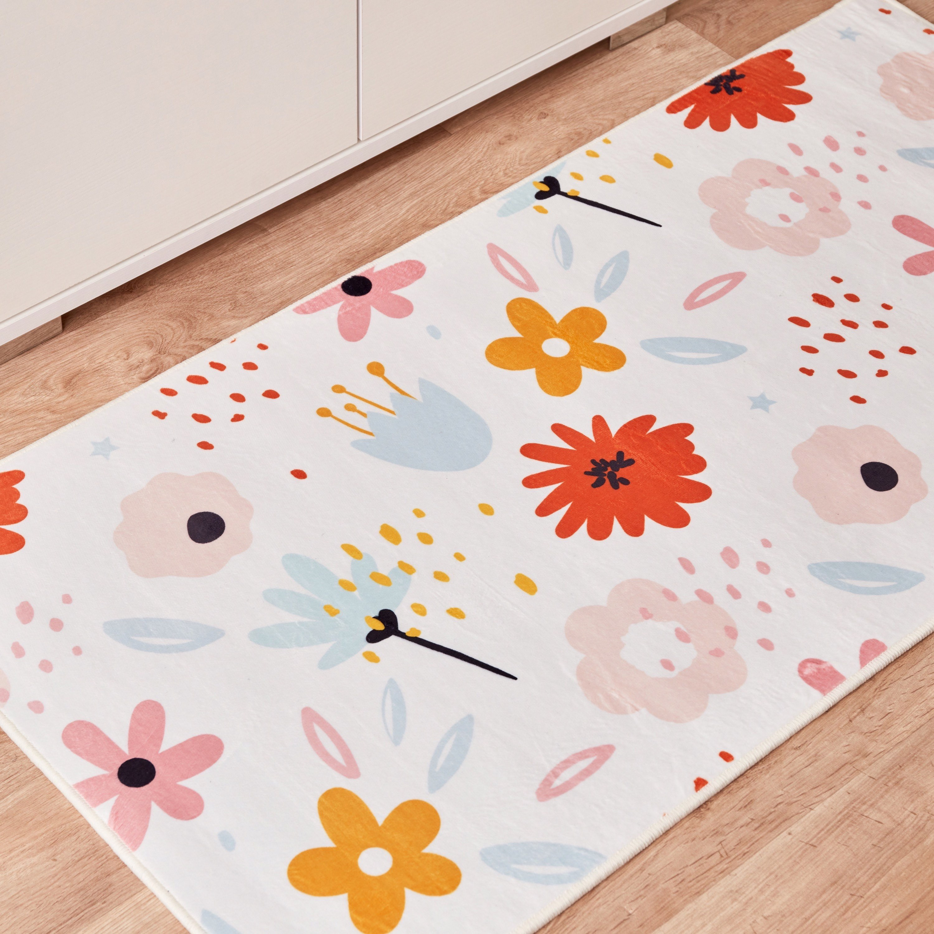 سجادة فلانيل بطبعات من بن أوشيانيا - 60x120 سم-hbxdecorandfurnishings-floorcoverings-rugs-image-3