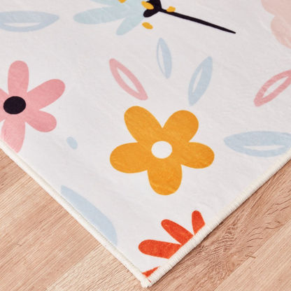 Ben Oceania Printed Summer Vibe Flannel Rug - 60x120 cms