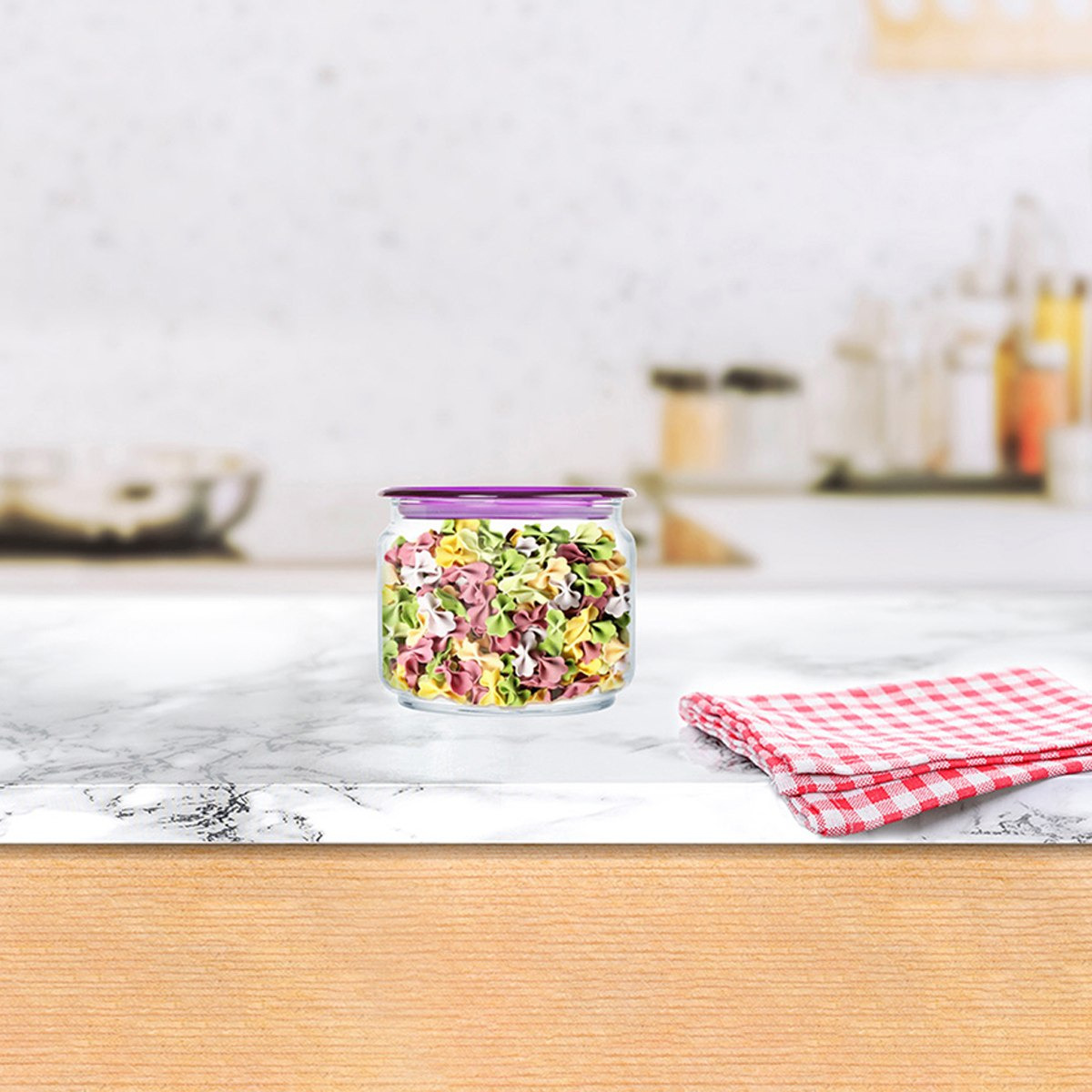 جرّة زجاج بغطاء من ليومنارك - 500 مل-hbxhomeware-hbxkitchen-image-1