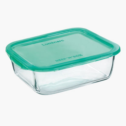 Luminarc Rectangular Flat Keep and Box Food Container - 1.2 L