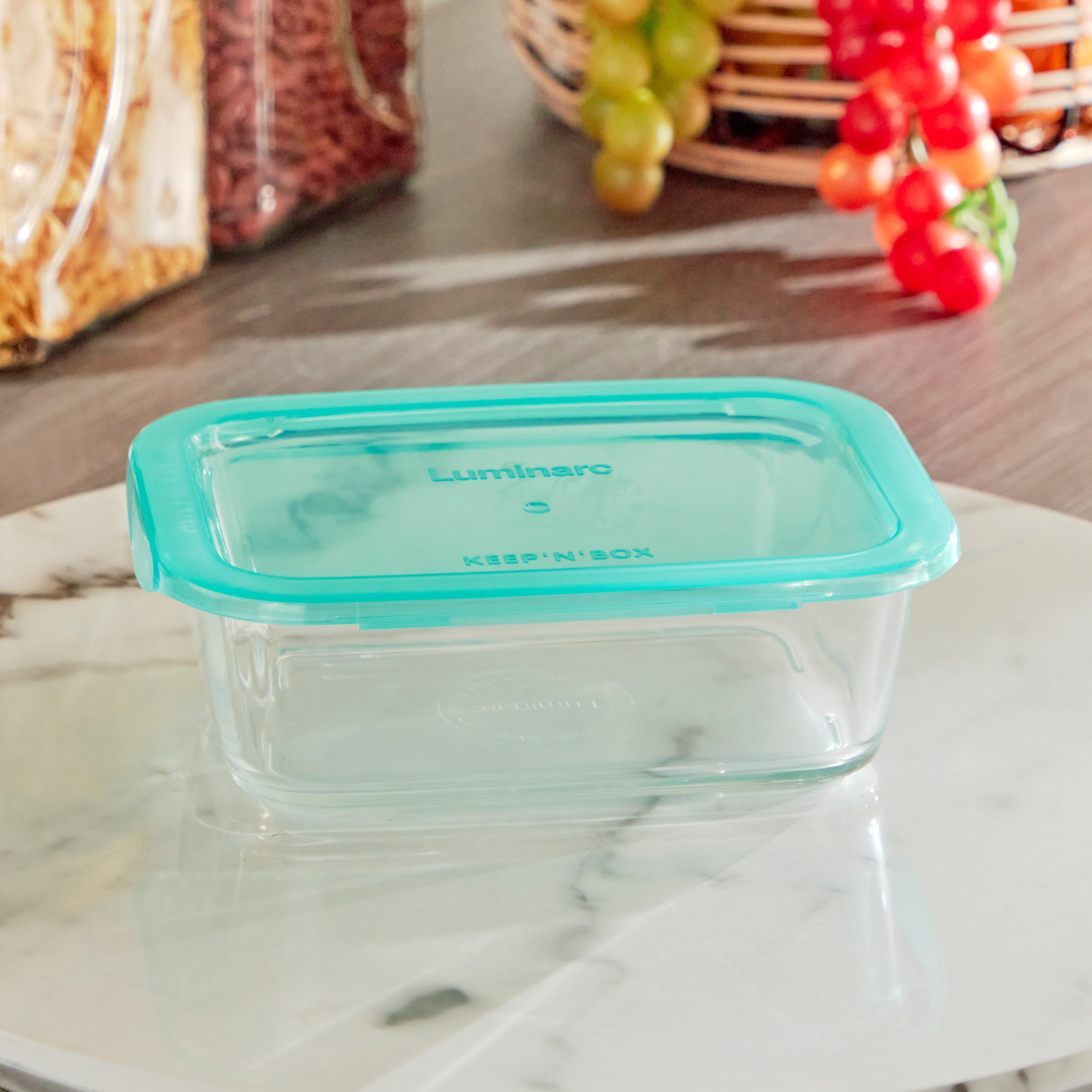 Luminarc Rectangular Flat Keep and Box Food Container - 820 ml-hbxhomeware-hbxkitchen-image-2