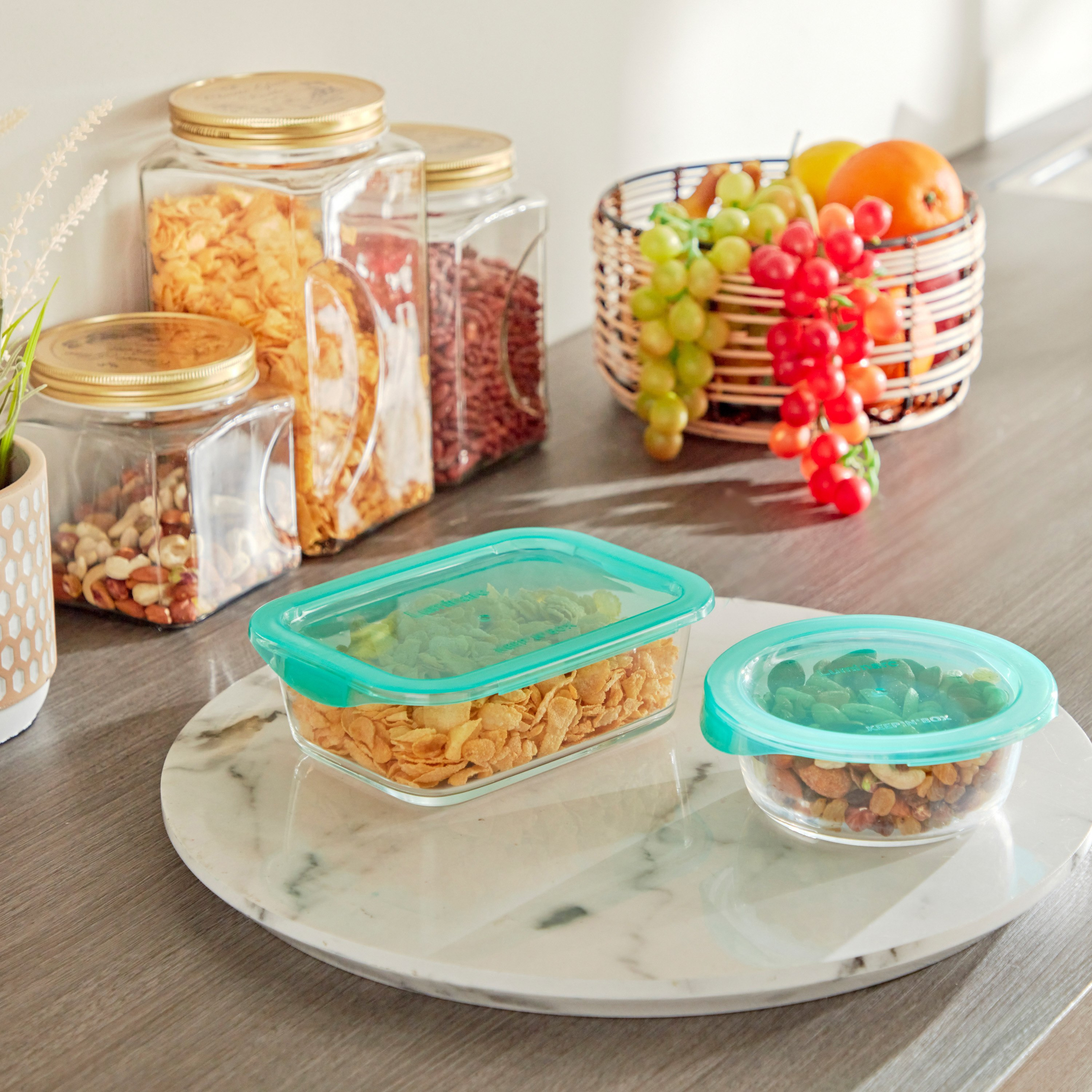 Luminarc Rectangular Flat Keep and Box Food Container - 820 ml-hbxhomeware-hbxkitchen-image-6