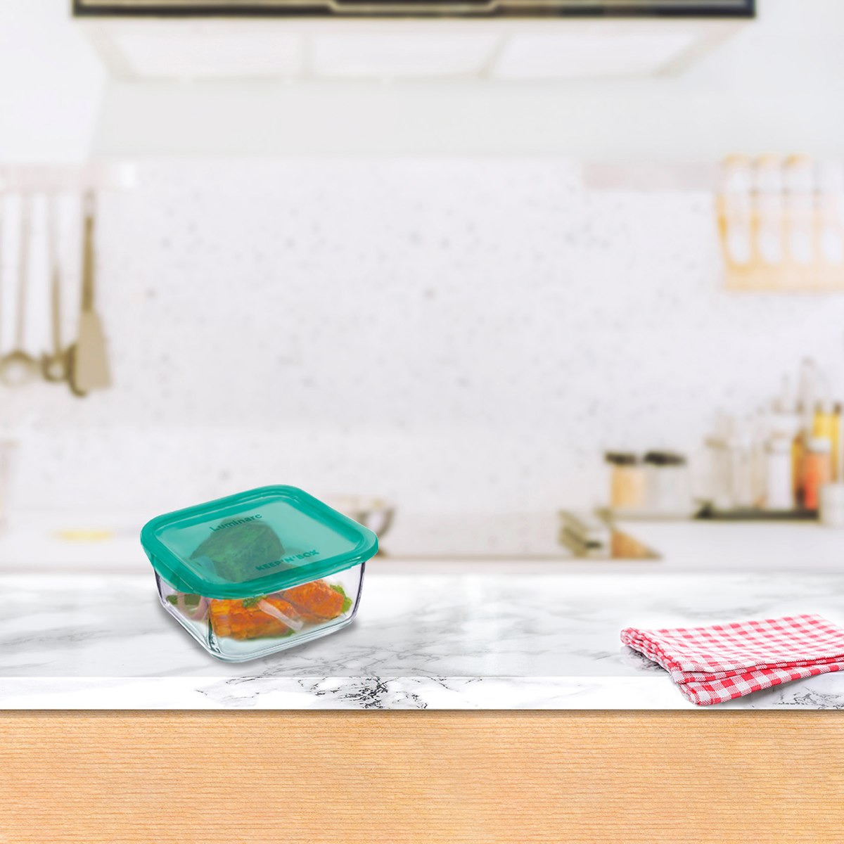 حاوية طعام مربعة من لومينارك - 1.2 لتر-hbxhomeware-hbxkitchen-image-1