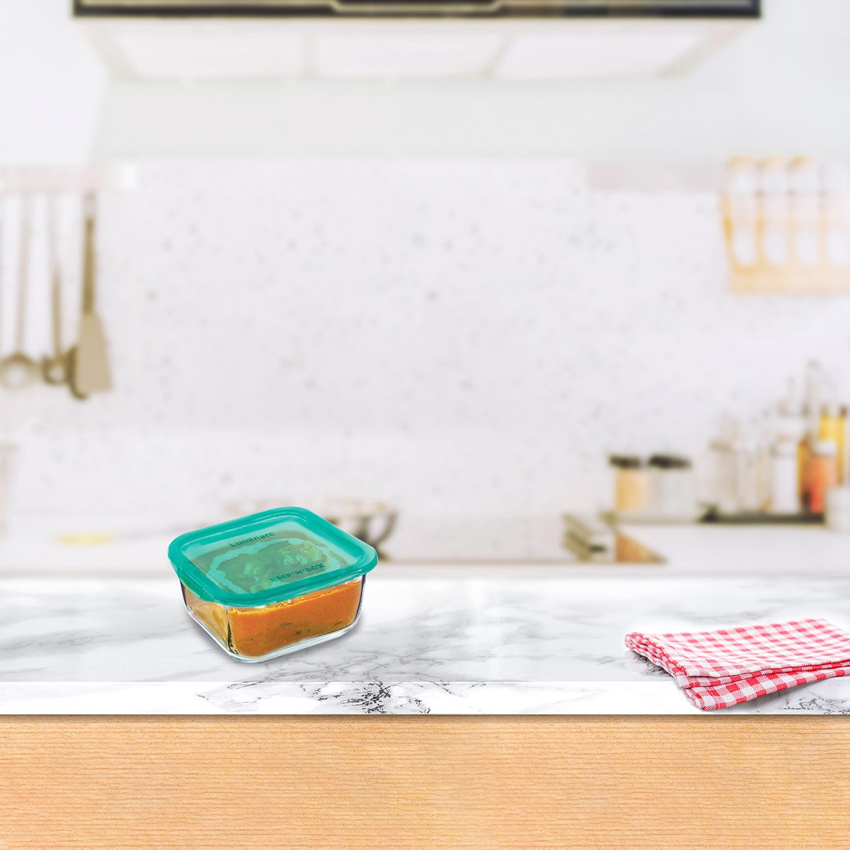 حاوية تخزين طعام مربعة من لومينارك - 380 مل-hbxhomeware-hbxkitchen-image-1