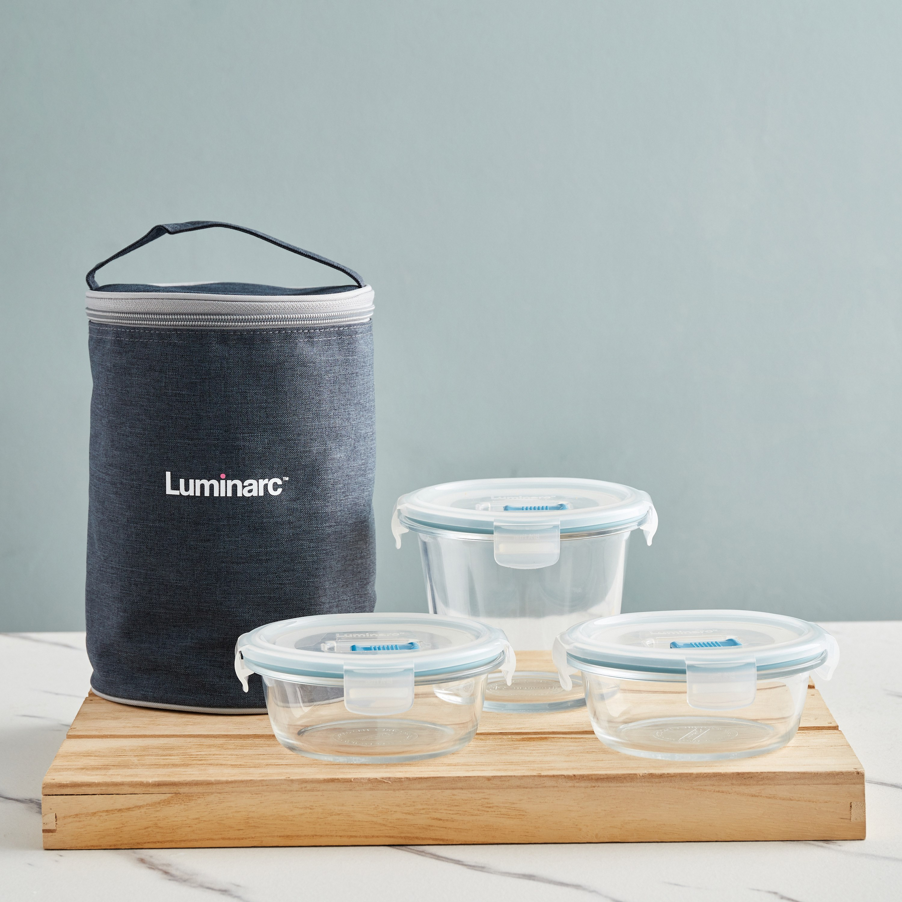 حاويات تخزين طعام 3 قطع مع شنطة من لومينارك-hbxhomeware-hbxkitchen-image-1