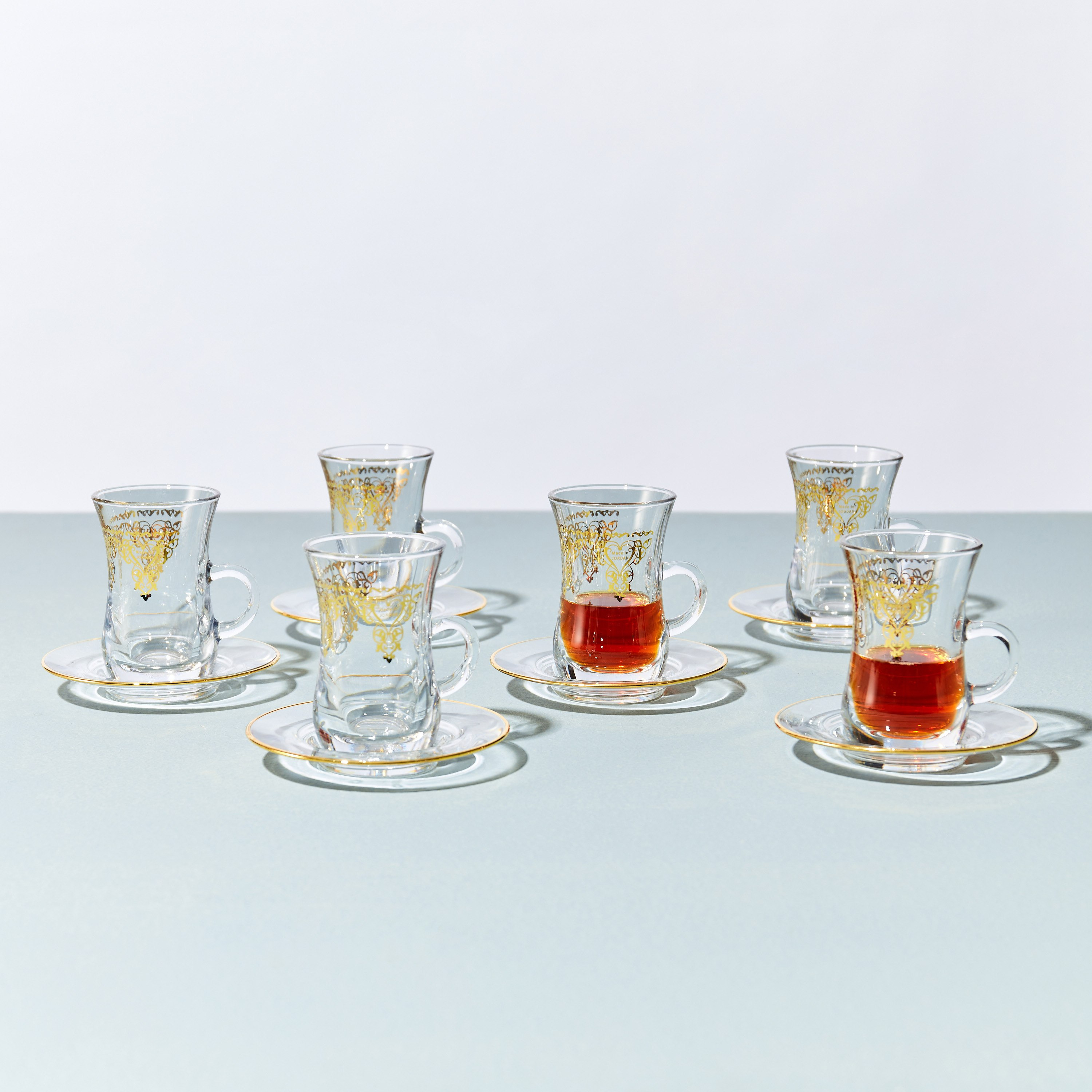 طقم فناجين وصحون شاي زجاج 12 قطعة من لوكس تريو-hbxhomeware-hbxkitchen-image-2