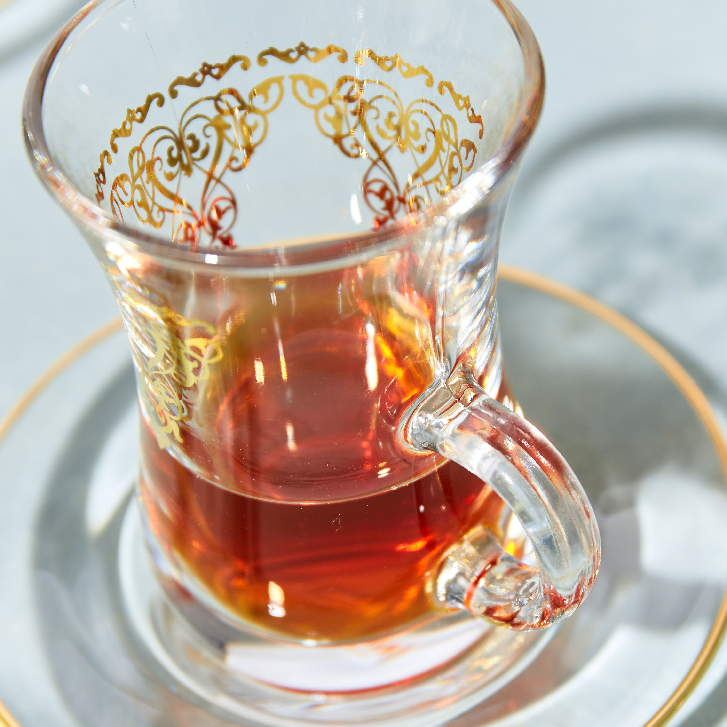 طقم فناجين وصحون شاي زجاج 12 قطعة من لوكس تريو-hbxhomeware-hbxkitchen-image-5