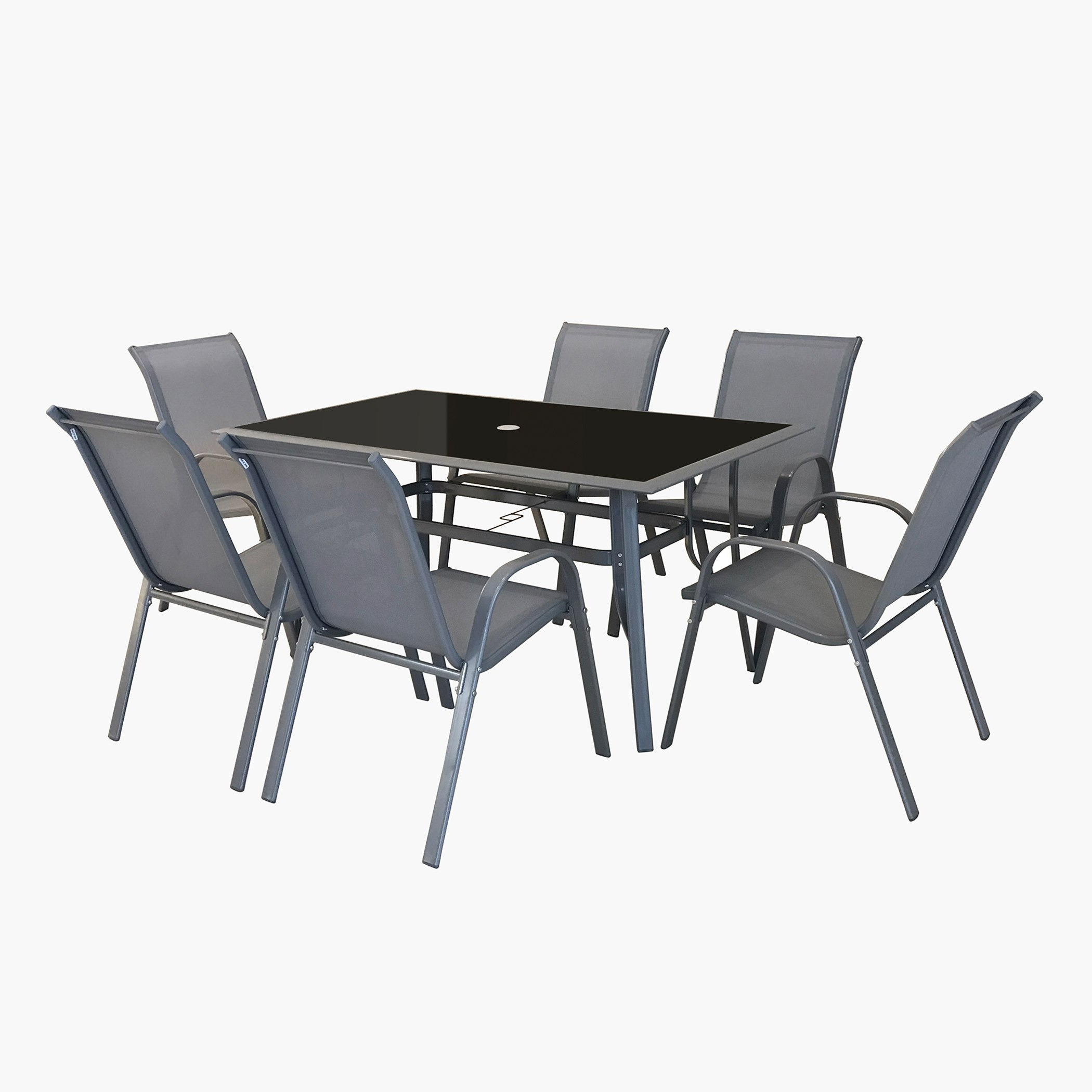 طقم سفرة 6 مقاعد للجلسات الخارجية من باريت-hbxdiningroom-diningtablesandsets-diningtables-sixseater-image-3