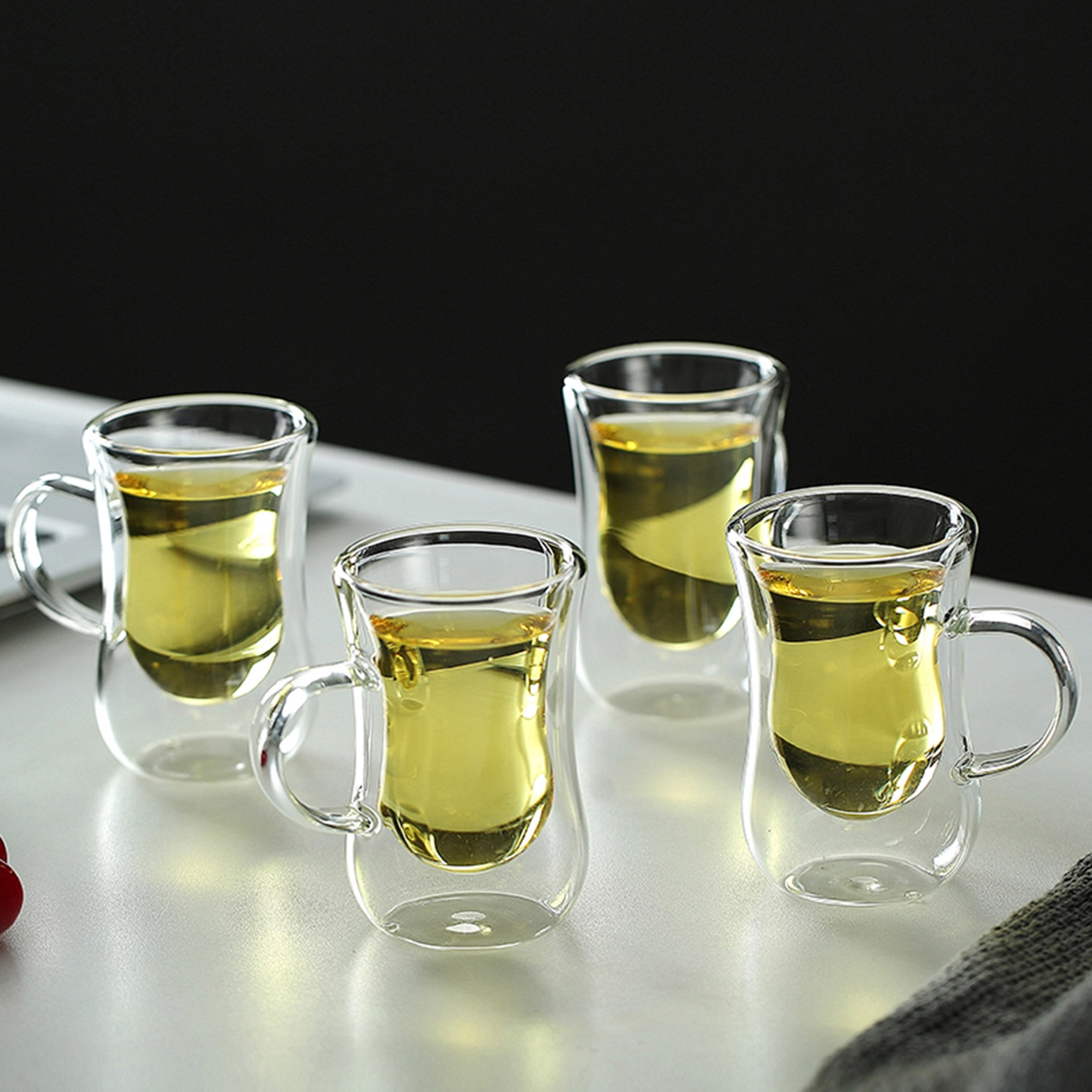 طقم مج زجاج 6 قطع من نيو - 100 مل-hbxhomeware-hbxkitchen-image-1