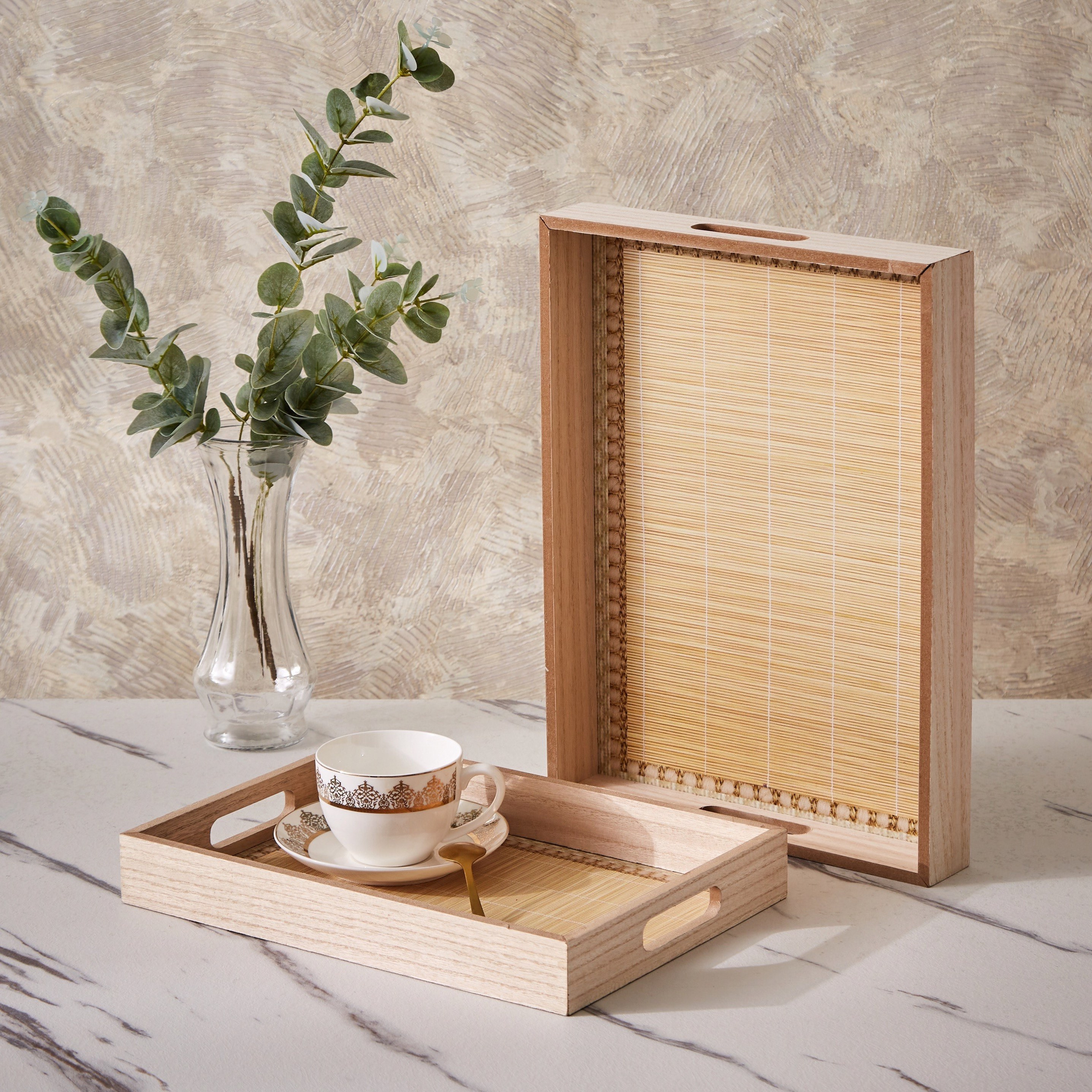 Luxe Neo 2-Piece Serving Tray Set-hbxdecorandfurnishings-tabletop-serveware-image-1