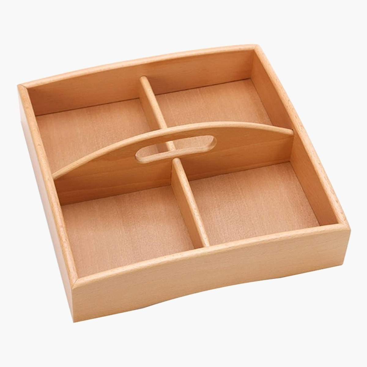 صينية تقديم خشبية بـ4 أقسام من نيو-hbxdecorandfurnishings-tabletop-serveware-image-2