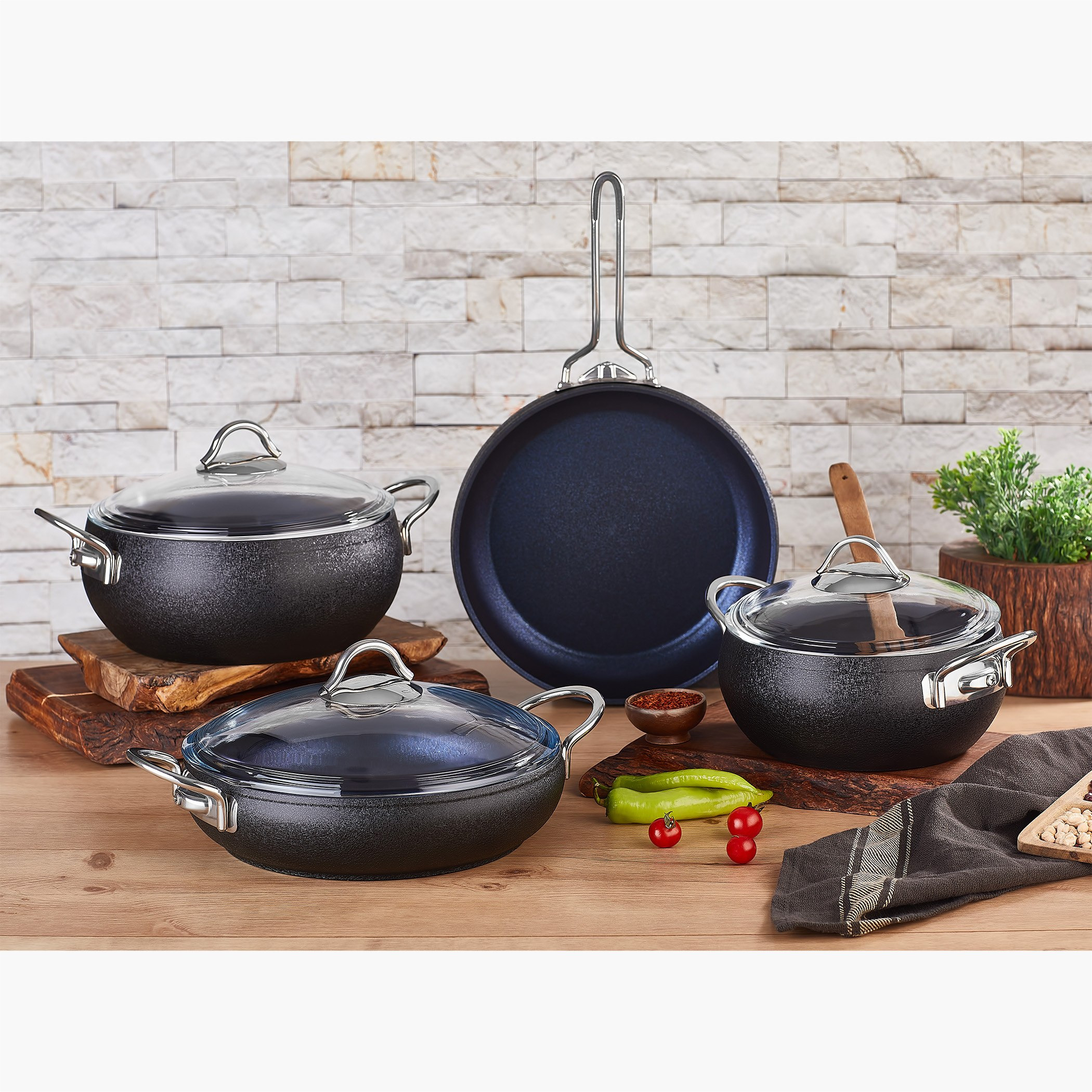 طقم أواني طهي ألومنيوم 7 قطع من لاكوتشينا-hbxhomeware-hbxkitchen-image-1