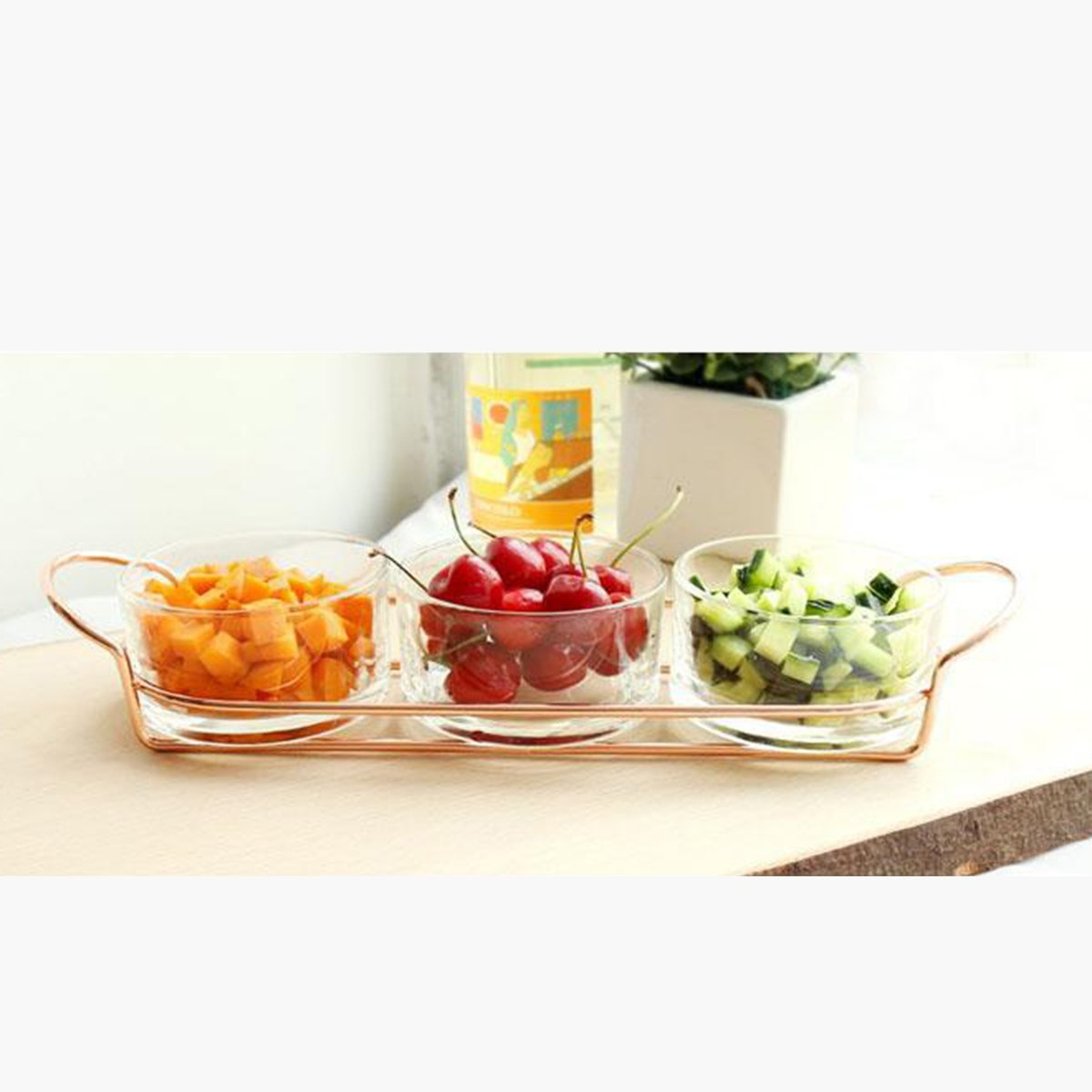أوعية تقديم بحامل معدني من فيست - طقم من 3 قطع-hbxdecorandfurnishings-tabletop-serveware-image-2