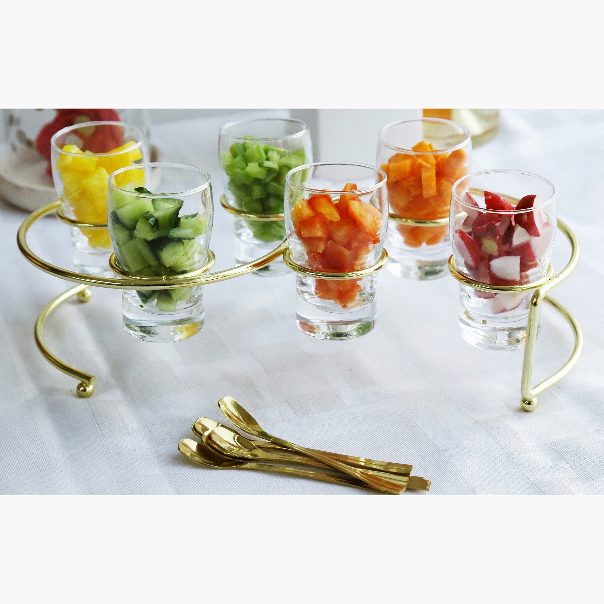 Feast 12-Piece Appetizer Set with Stand-hbxdecorandfurnishings-tabletop-serveware-image-3