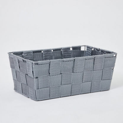Strap Textured Basket - 22x14.5x9 cm-Organisers-image-4