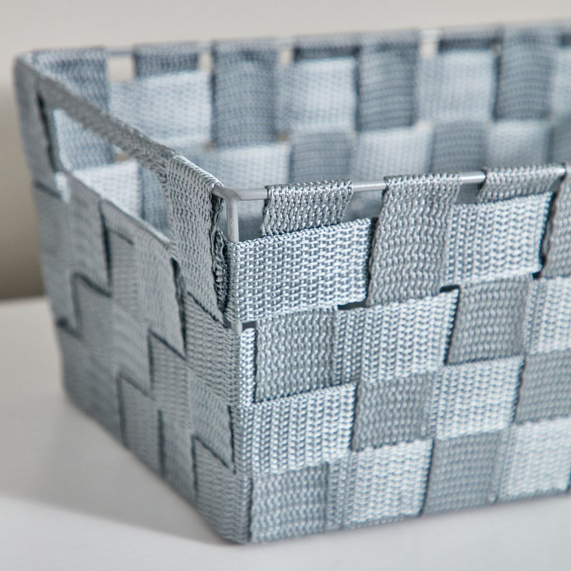 Strap Textured Basket - 29x16x13 cm-Organisers-image-2