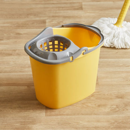 Alina Mop Bucket with Wringer - 15 L