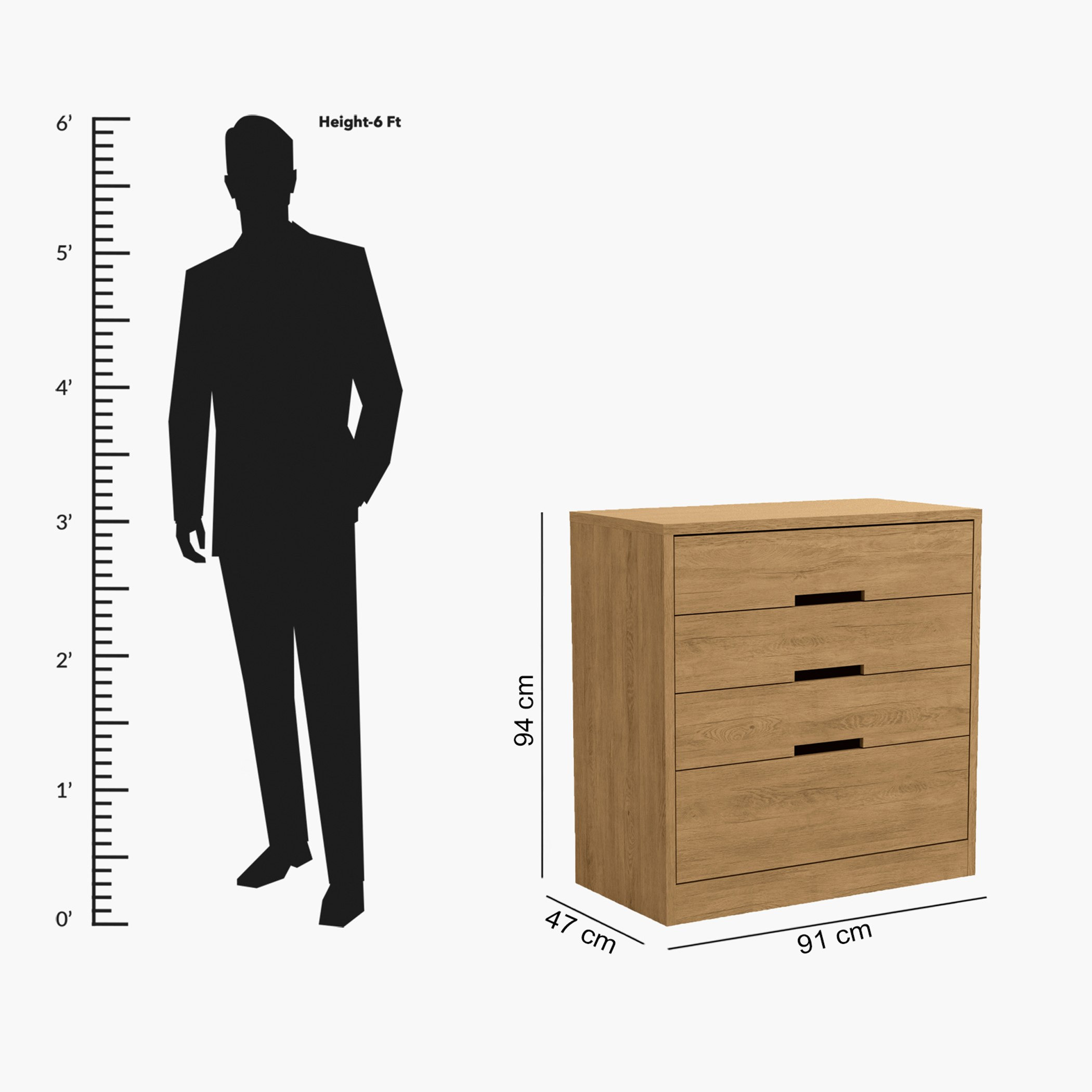 Fortaleza Chest of 4-Drawers-hbxfurniture-dressersandchests-chestofdrawers-image-6