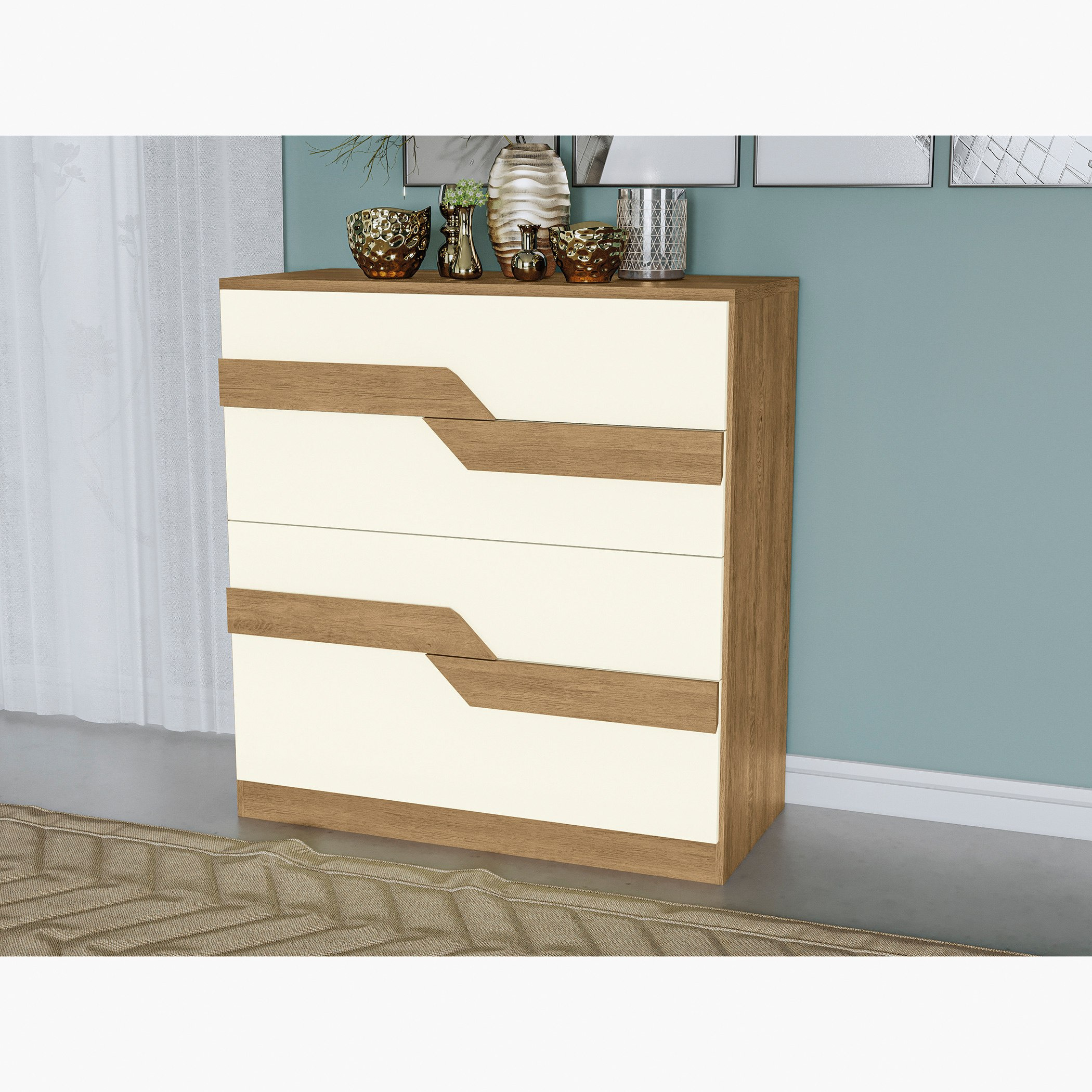 وحدة تخزين 4 أدراج - فورتاليزا لويس من موڤو-hbxfurniture-dressersandchests-chestofdrawers-image-1