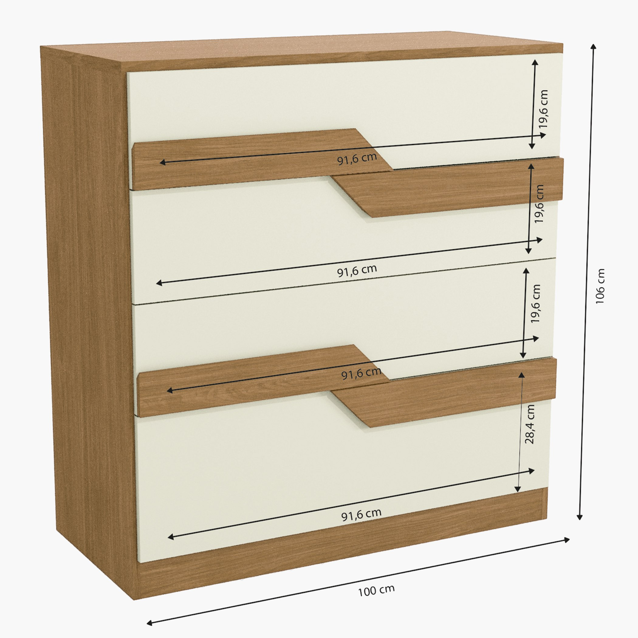وحدة تخزين 4 أدراج - فورتاليزا لويس من موڤو-hbxfurniture-dressersandchests-chestofdrawers-image-4