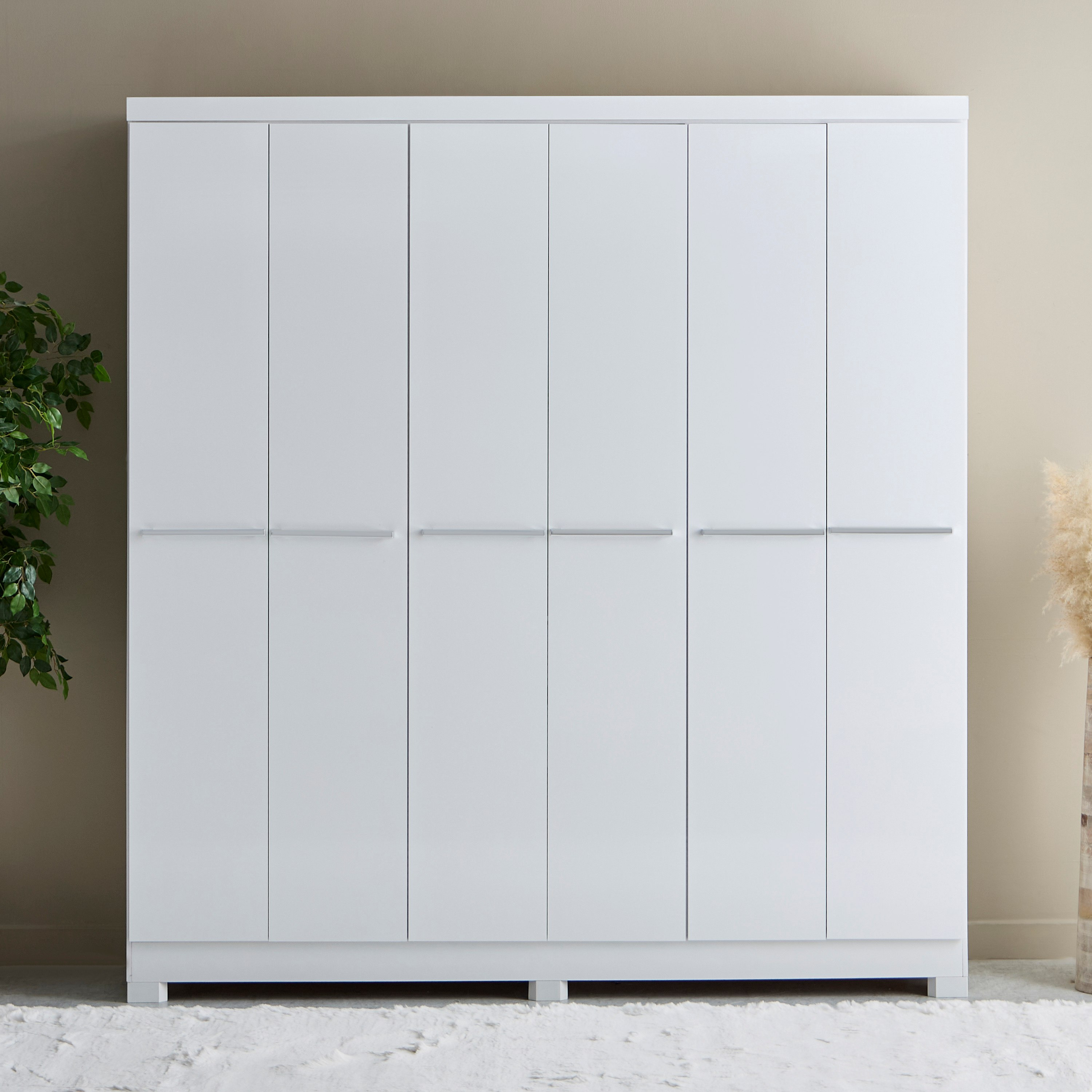 خزانة ملابس 6 أبواب - لوندرينا من موڤو-hbxfurniture-wardrobes-image-2