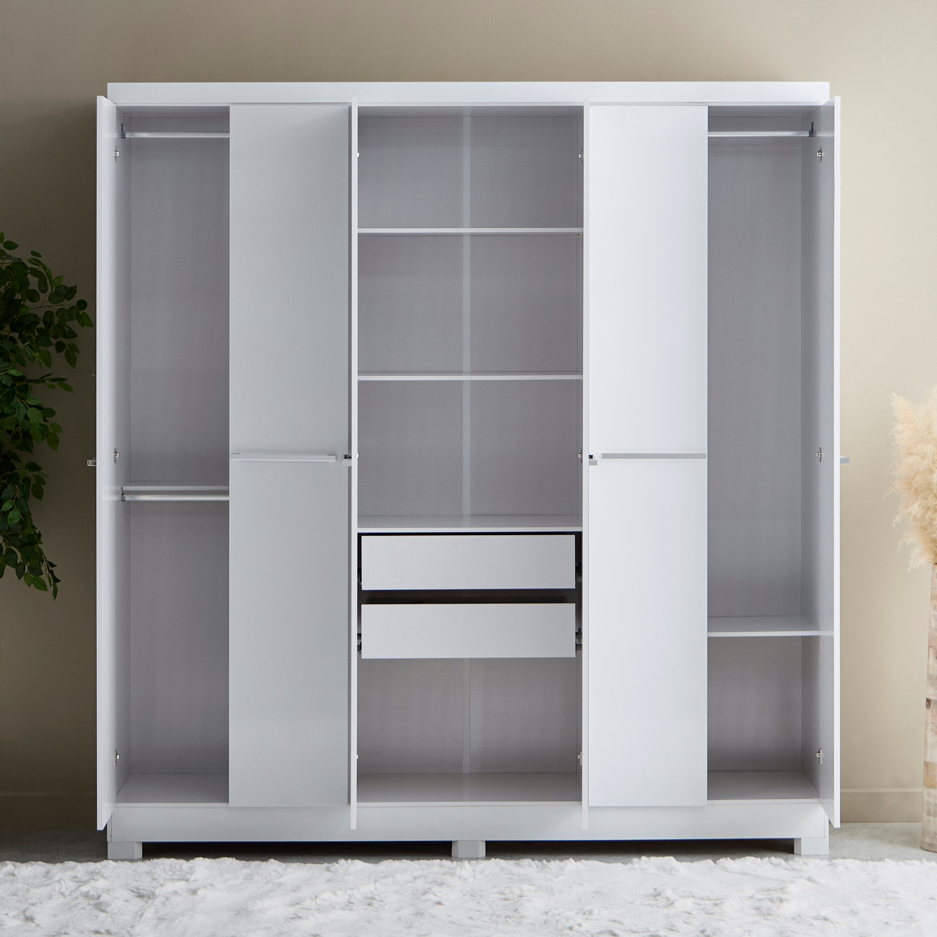 خزانة ملابس 6 أبواب - لوندرينا من موڤو-hbxfurniture-wardrobes-image-5