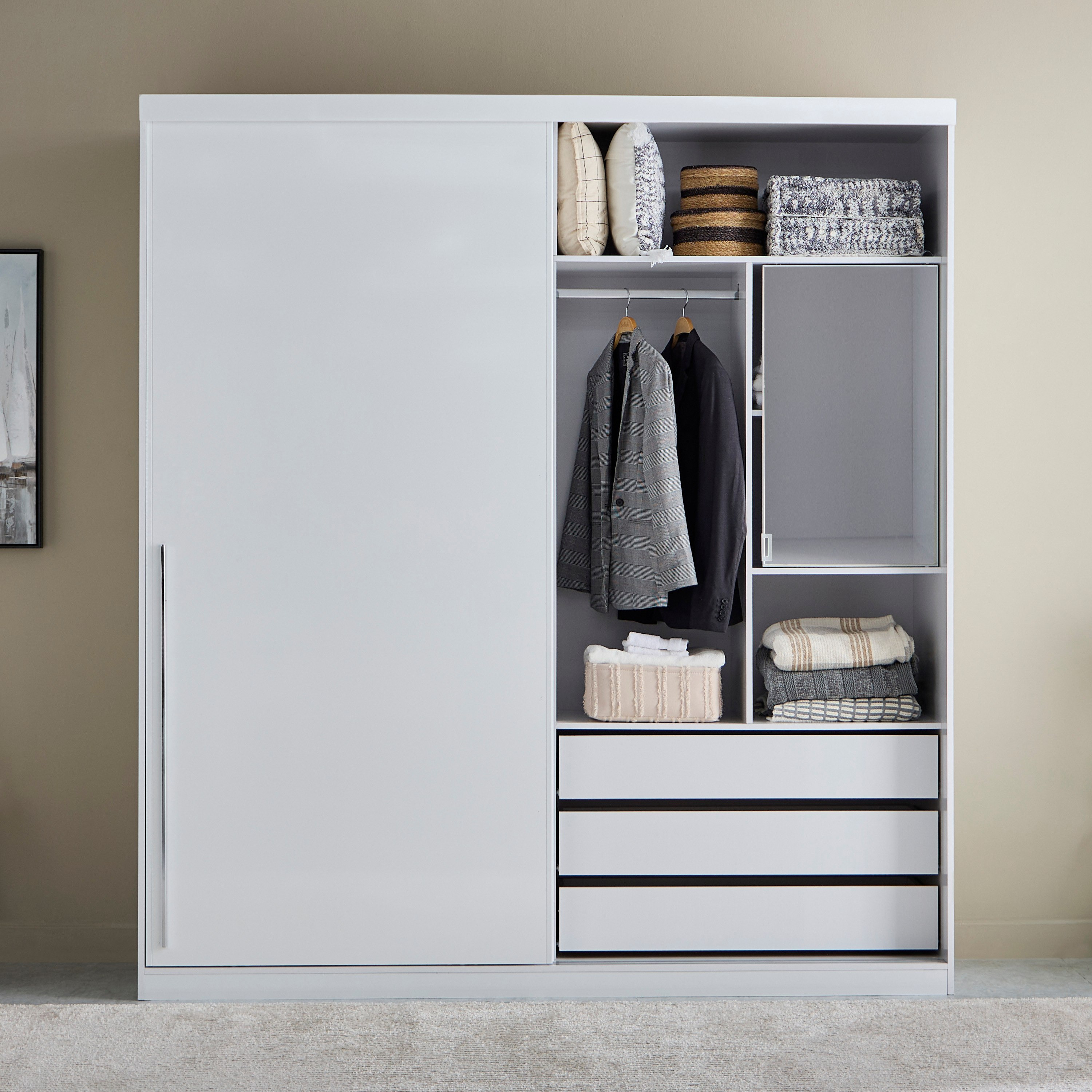 خزانة ملابس بباب انزلاقي من لوندرينا-hbxfurniture-wardrobes-image-4