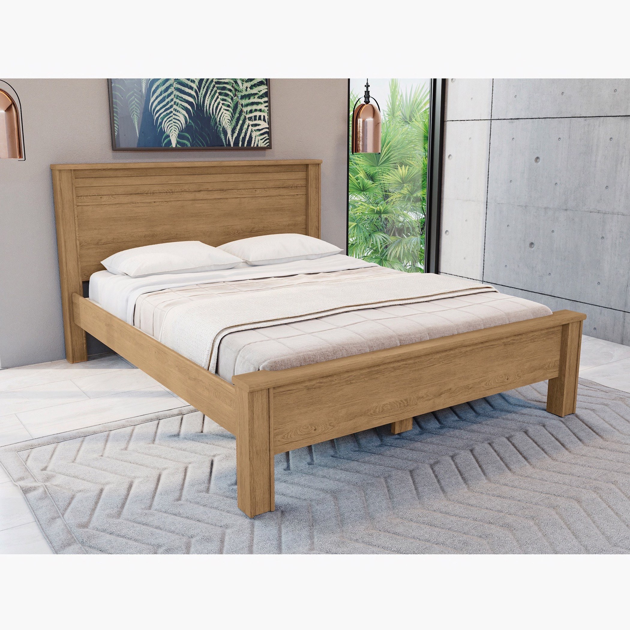 سرير كينج من فورتاليزا - 180x210 سم-hbxfurniture-bedsandbedsets-beds-king-image-2