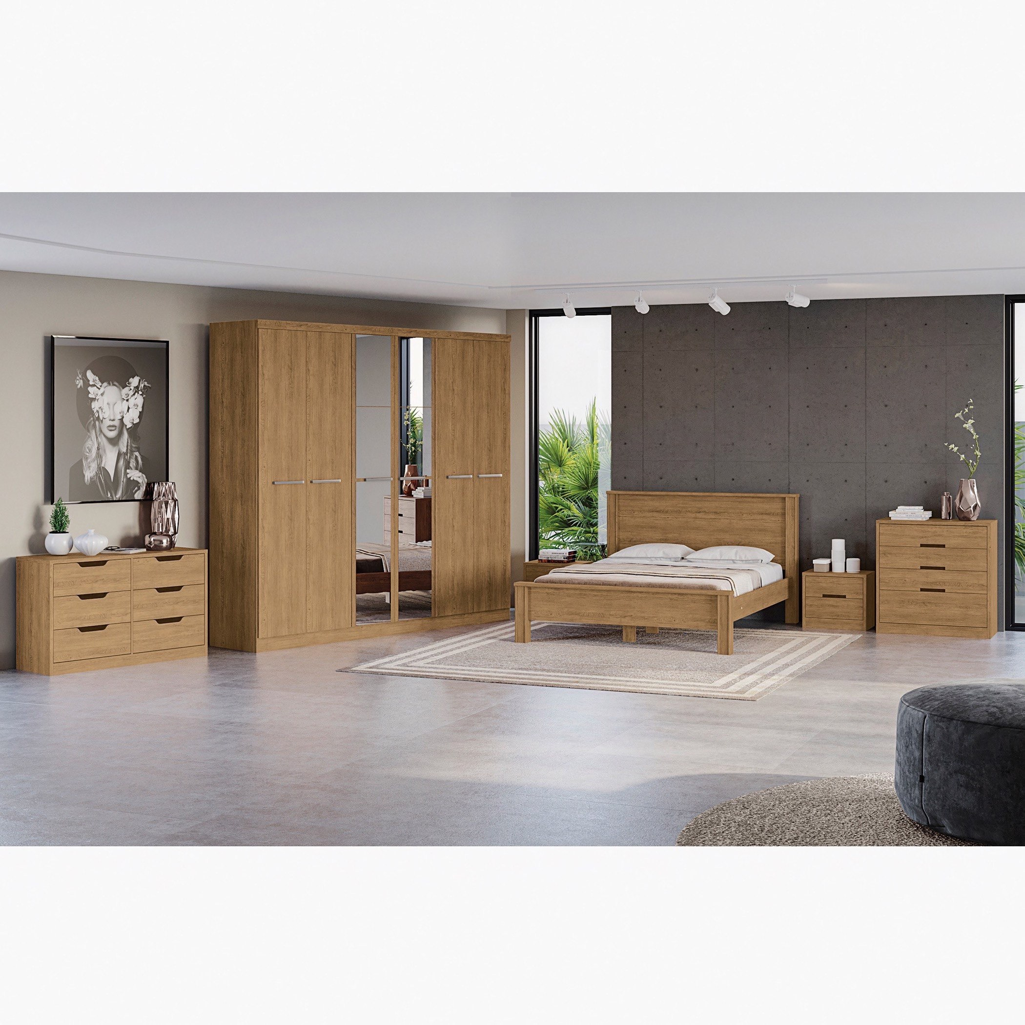 سرير كينج من فورتاليزا - 180x210 سم-hbxfurniture-bedsandbedsets-beds-king-image-5