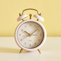 Emma Twin Bell Alarm Clock - 8.3x4x11.8 cms