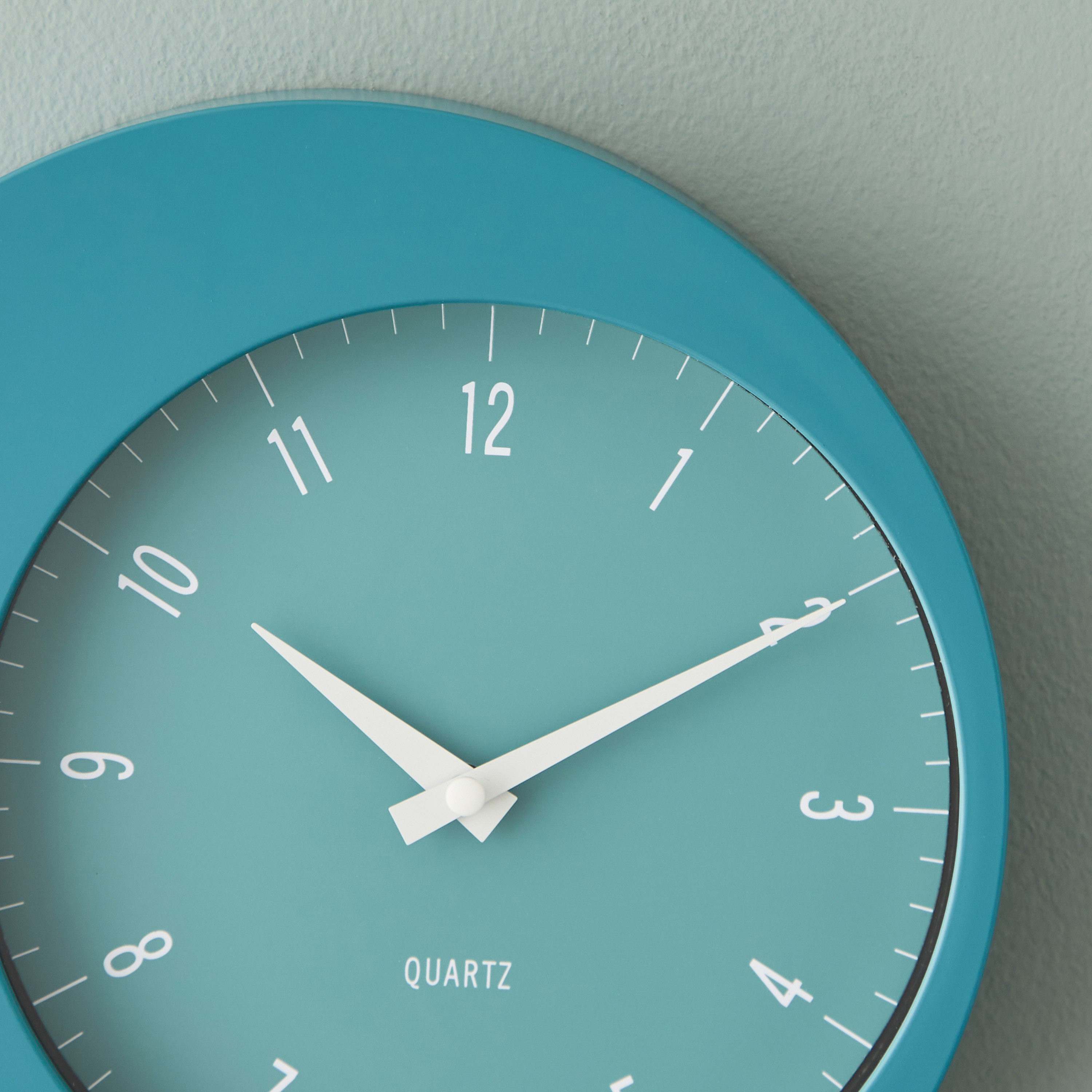 Emma Plastic Round Wall Clock - 24x4 cm-hbxdiningroom-decorandaccessories-clocks-image-4