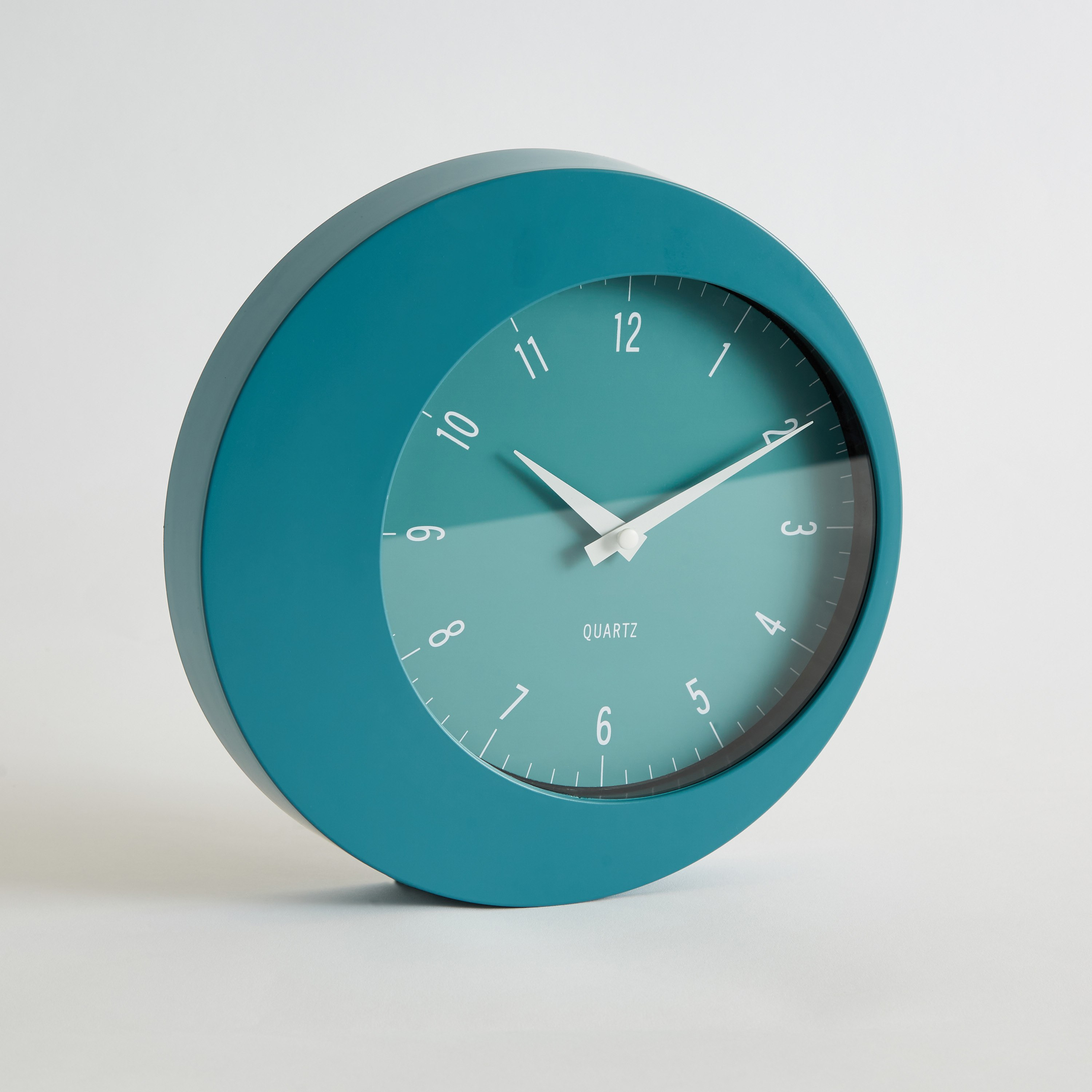 Emma Plastic Round Wall Clock - 24x4 cm-hbxdiningroom-decorandaccessories-clocks-image-6