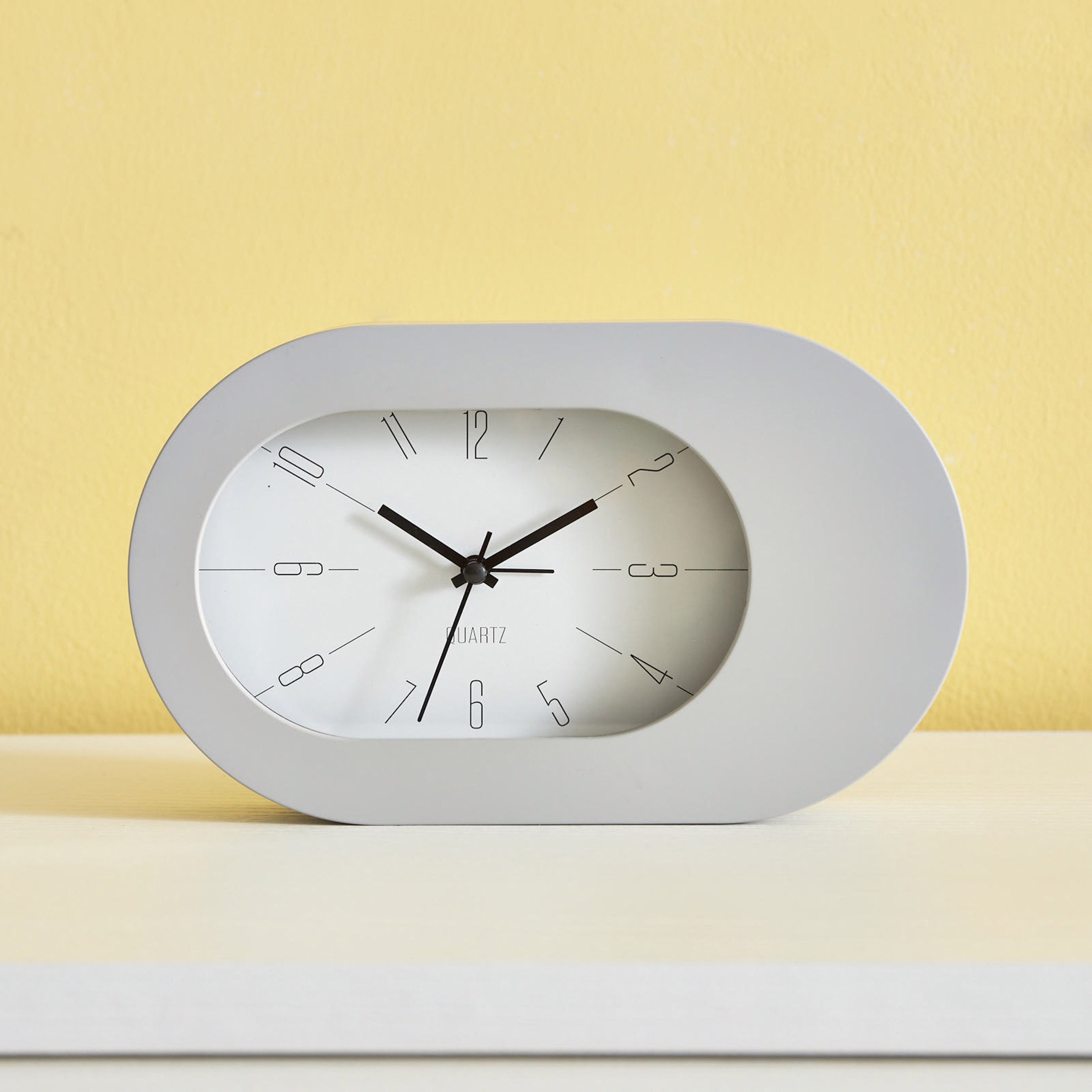 منبه طاولة بلاستيك من إيما - 21x4.7x12.6 سم-hbxdiningroom-decorandaccessories-clocks-image-1