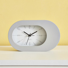 Emma Plastic Table Alarm Clock - 21x4.7x12.6 cm