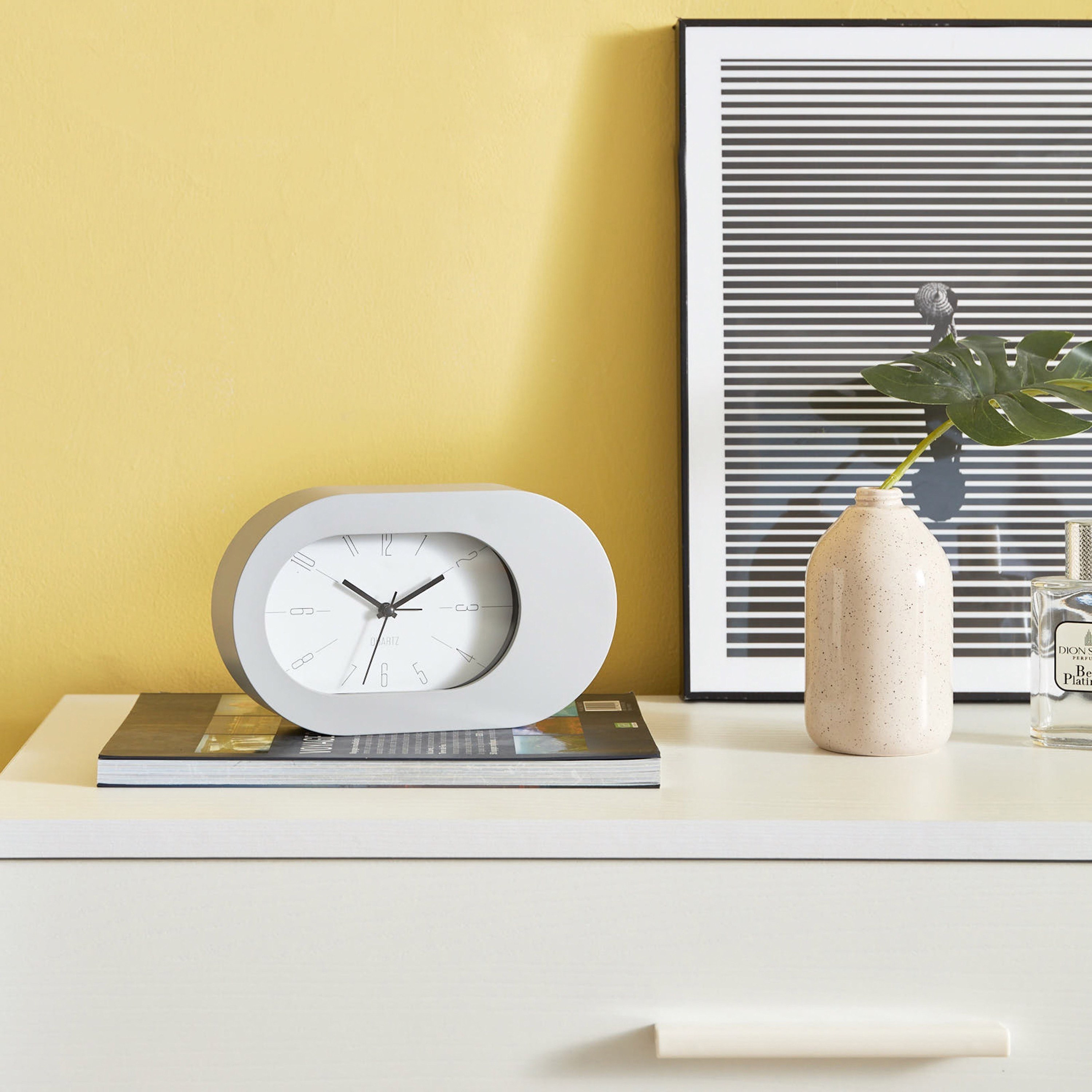 منبه طاولة بلاستيك من إيما - 21x4.7x12.6 سم-hbxdiningroom-decorandaccessories-clocks-image-5
