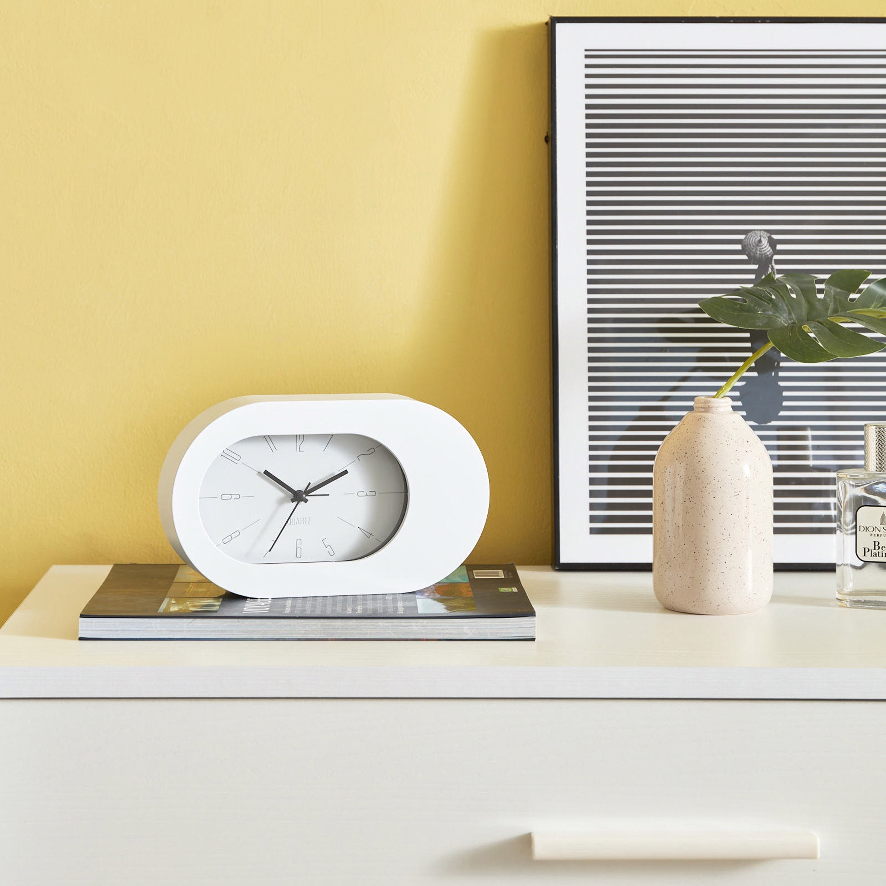 منبه طاولة بلاستيك من إيما - 21x4.7x12.6 سم-hbxdiningroom-decorandaccessories-clocks-image-5