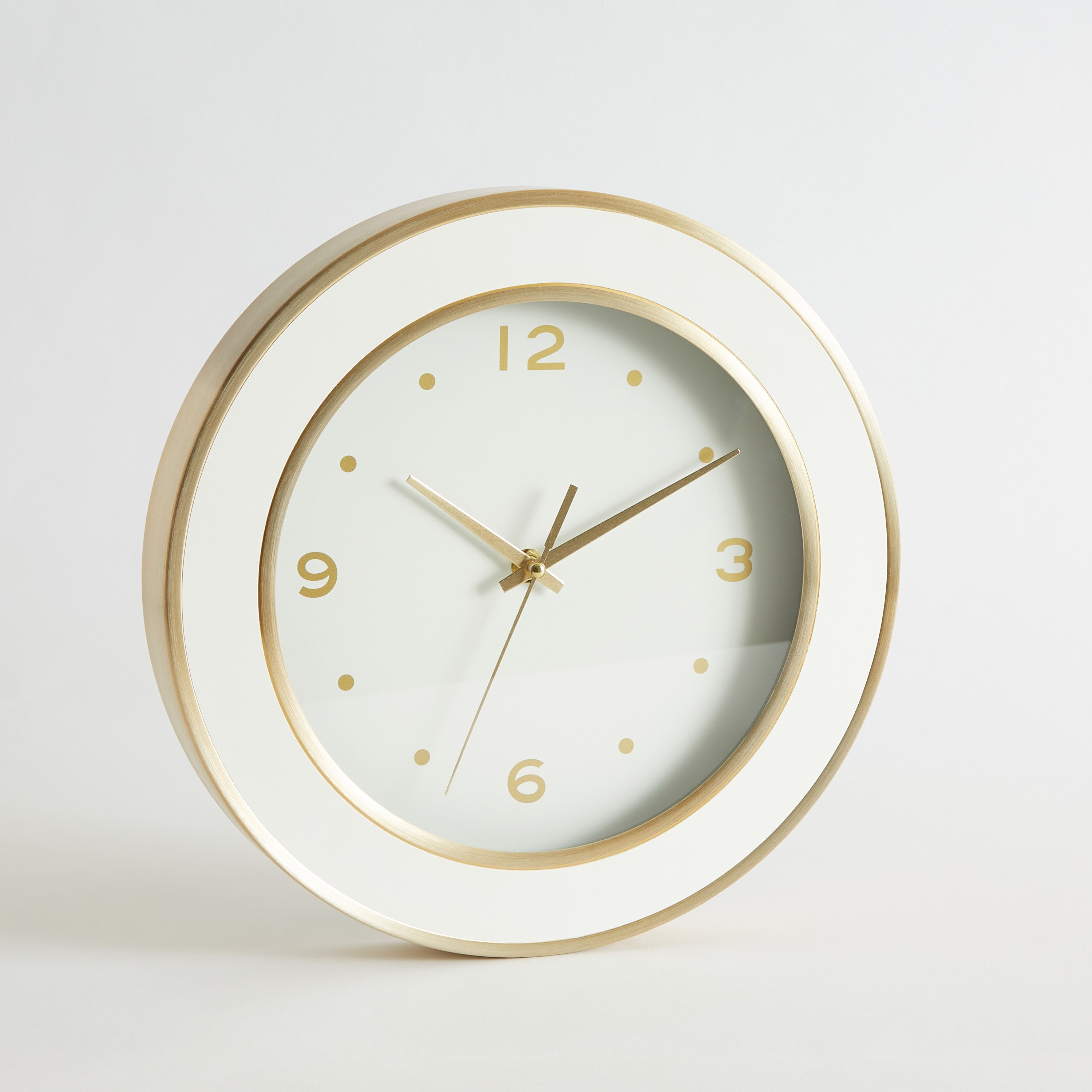 ساعة حائط ألومنيوم بحواف ميتاليك من إيما - 30x4.2 سم-hbxdiningroom-decorandaccessories-clocks-image-6
