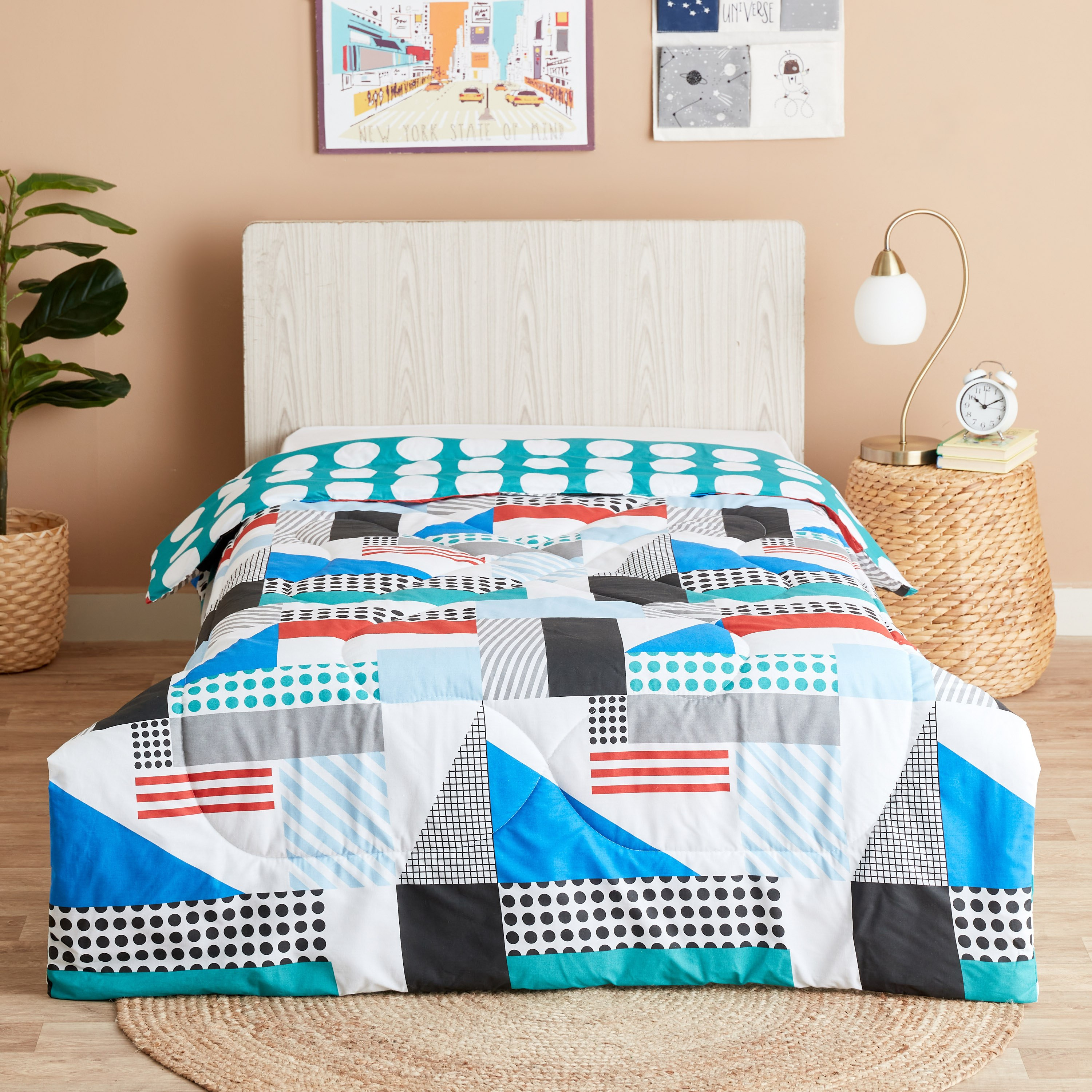 لحاف فردي يستخدم على الوجهين من كانديس تيرازو - 135x220 سم-hbxhomeware-hbxkidsandyouth-image-3