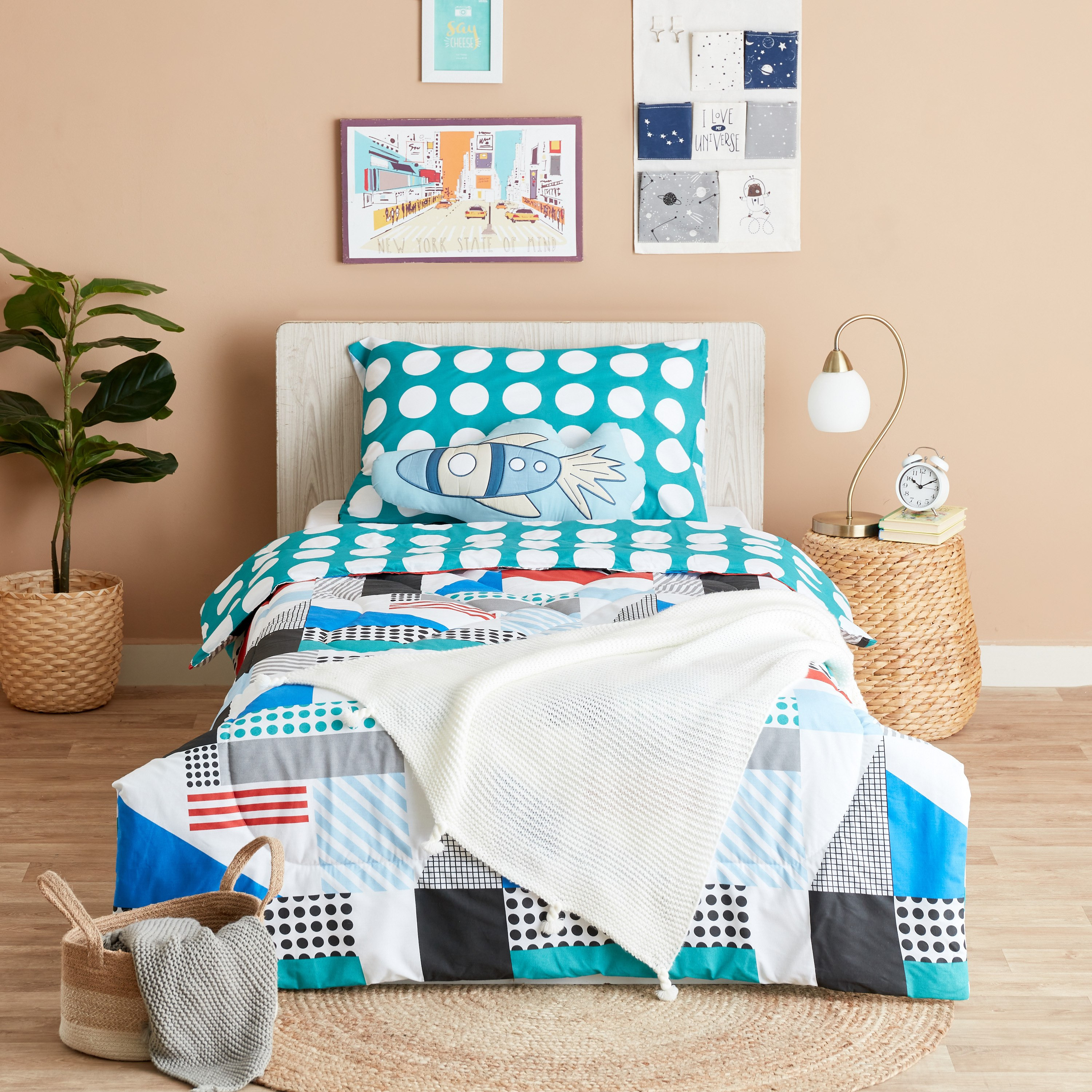 لحاف فردي يستخدم على الوجهين من كانديس تيرازو - 135x220 سم-hbxhomeware-hbxkidsandyouth-image-7