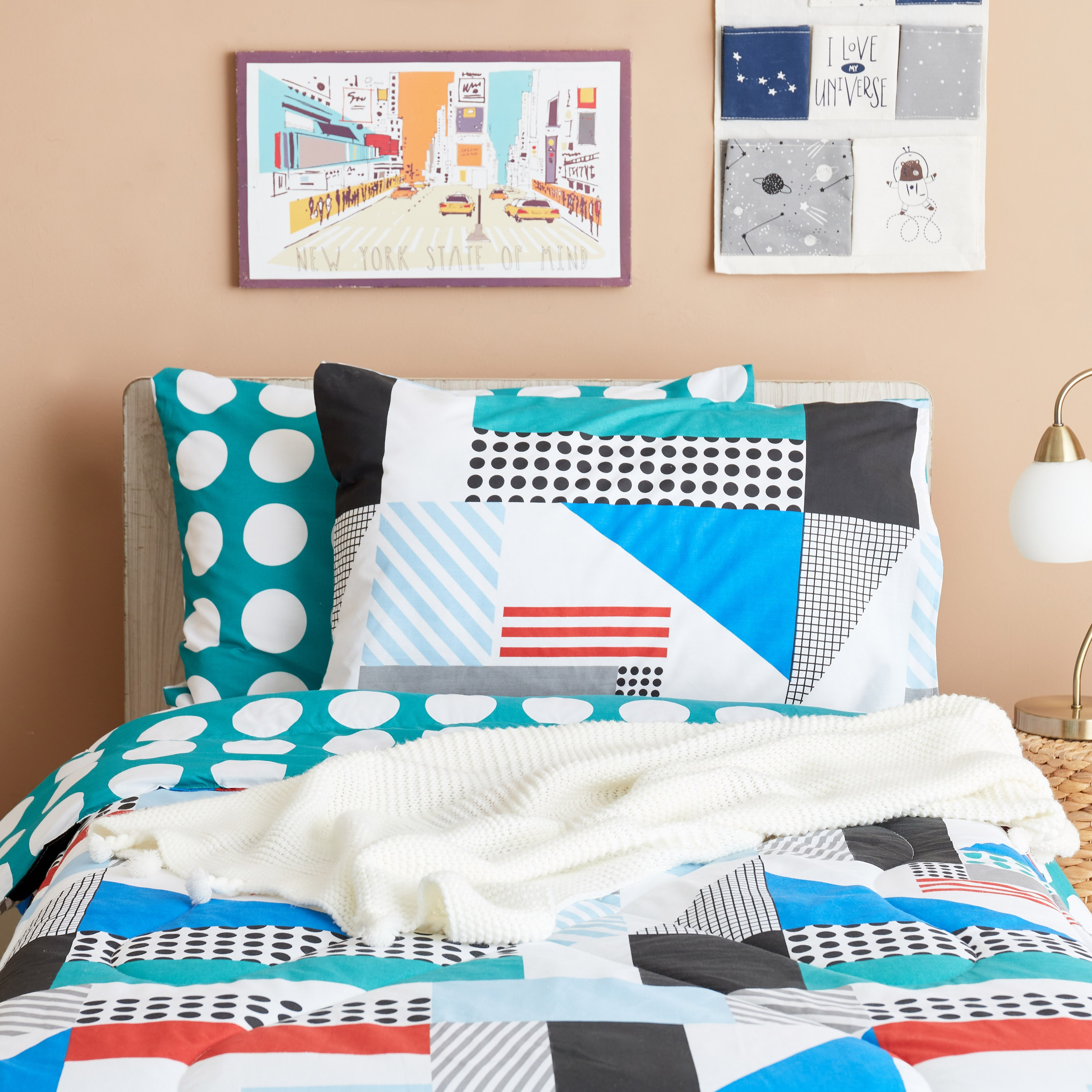 طقم غطاء وسادة يستخدم على الوجهين قطعتين من كانديس تيرازو - 50x75 سم-hbxhomeware-hbxkidsandyouth-image-7