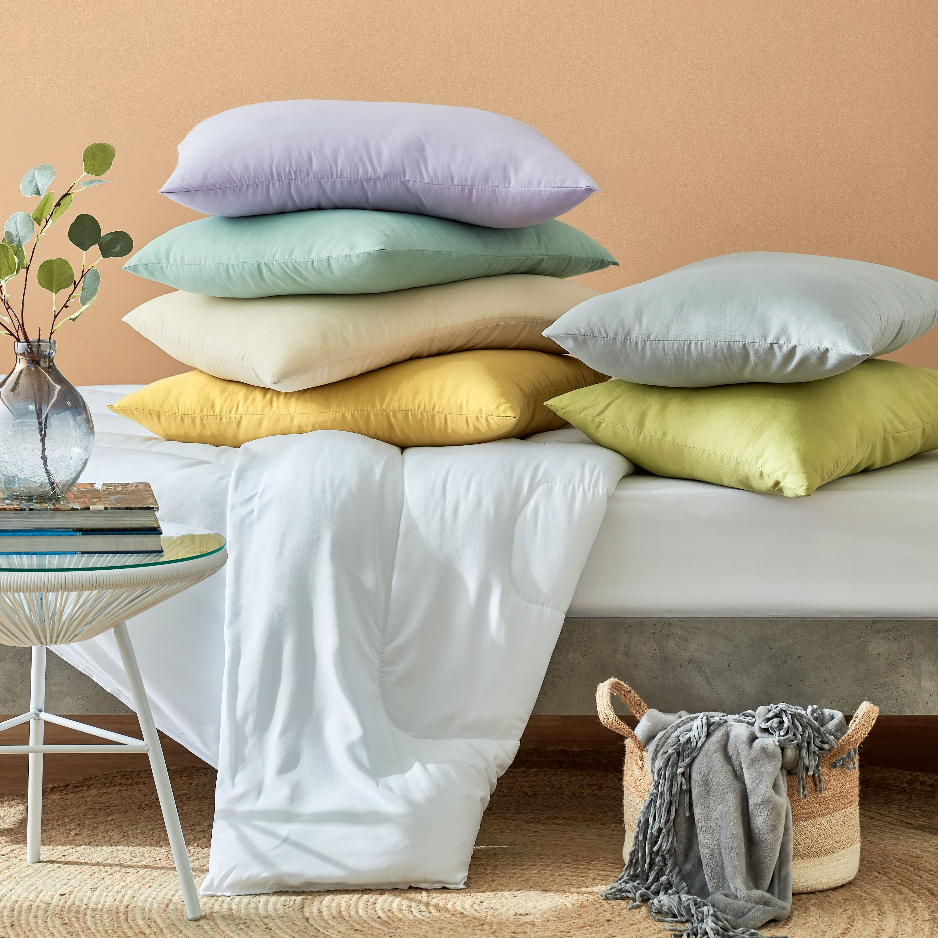 وسادة من ألياف دقيقة من أكسيس - 50x70 سم-hbxdecorandfurnishings-bedding-duvetsandpillows-image-4