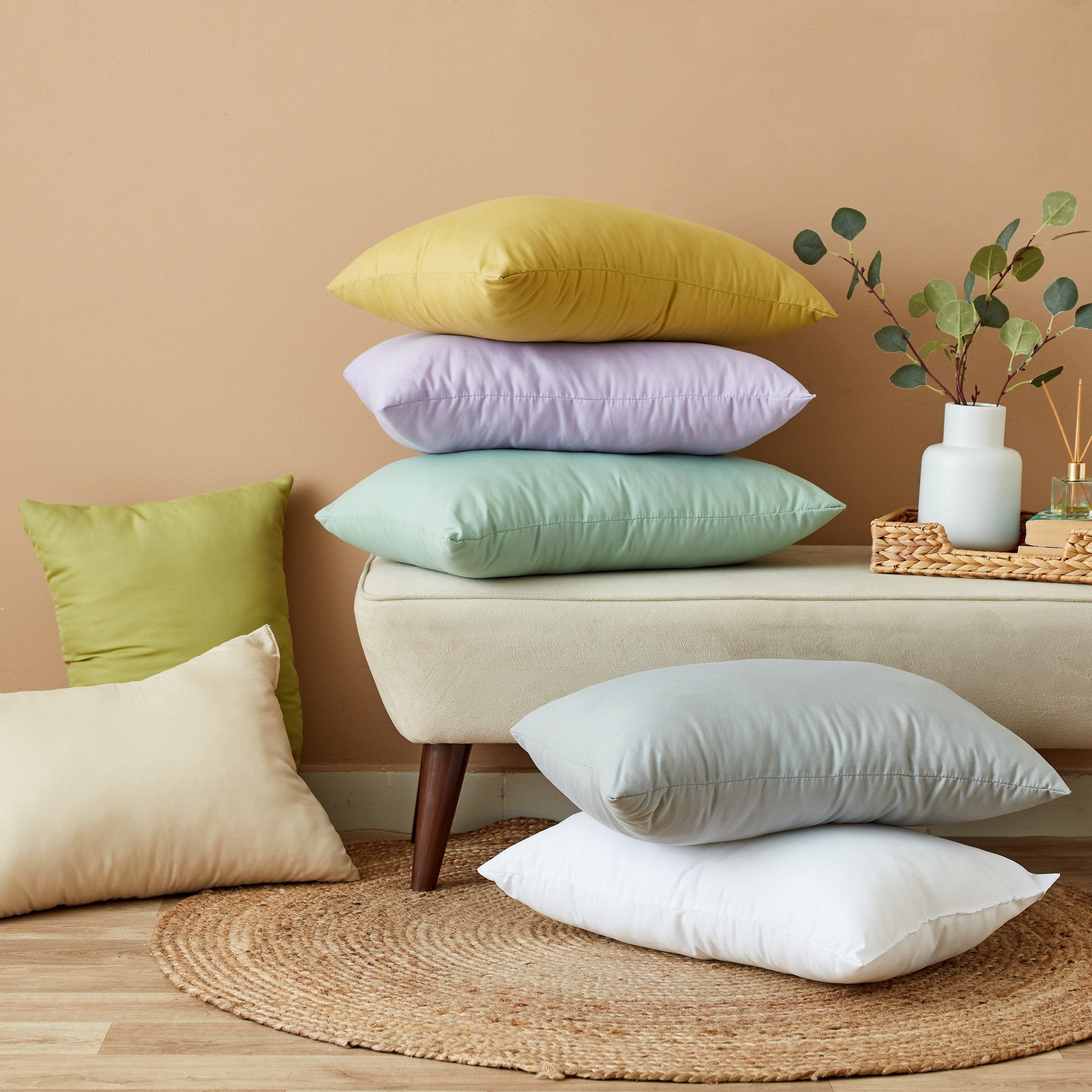 وسادة محشوة ألياف دقيقة من أكسيس - 40x60 سم-hbxlivingroom-furnishings-cushionsandcovers-filledcushions-image-3